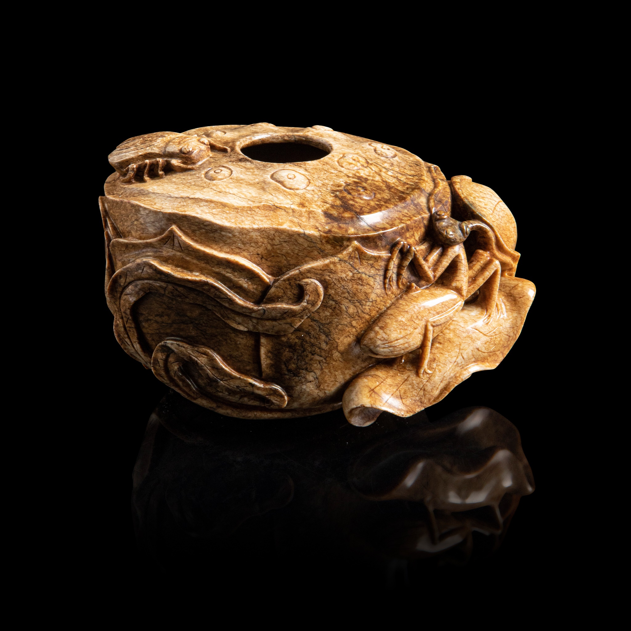 'CHICKEN BONE' JADE BRUSH WASHER