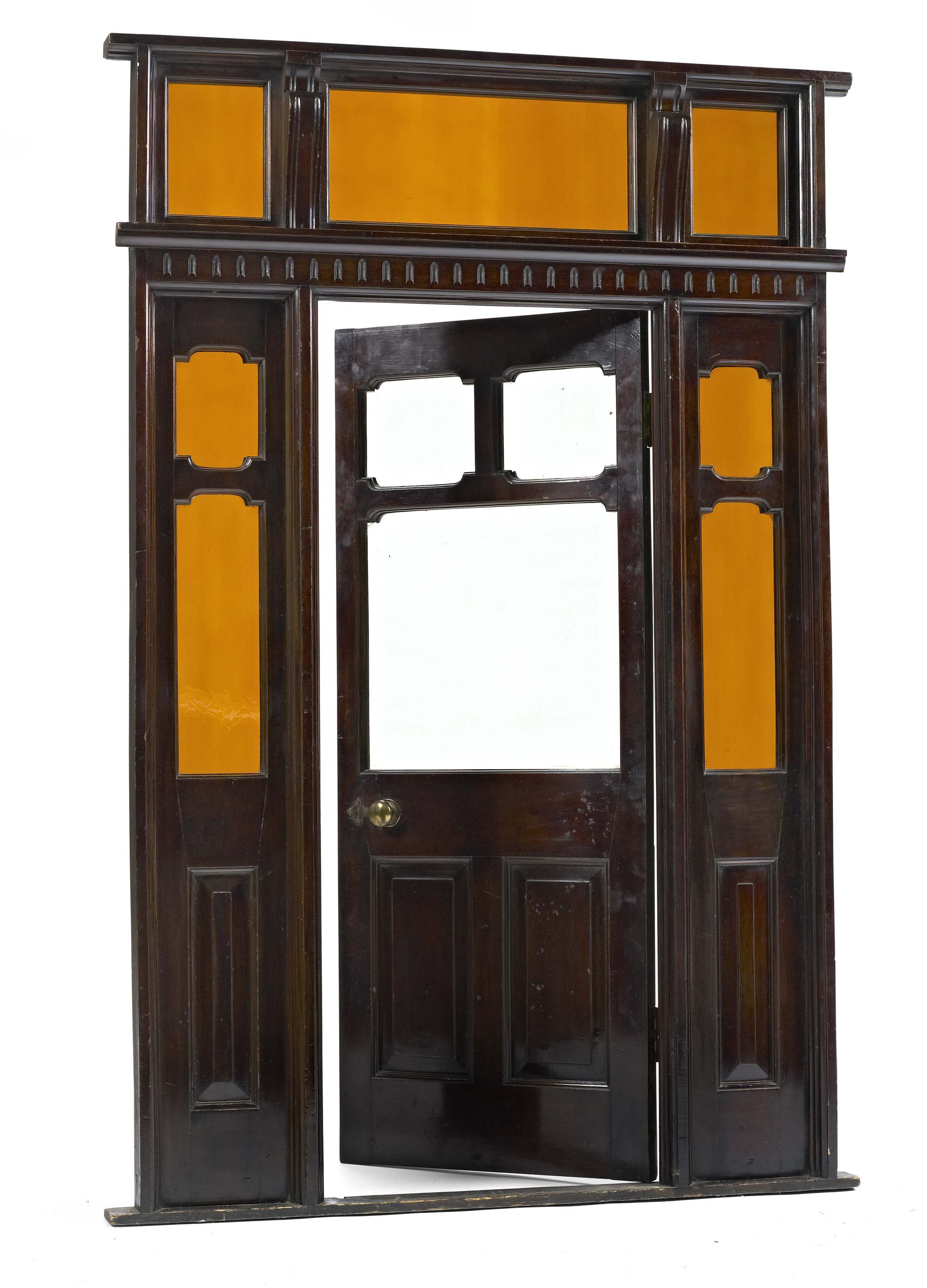 UNUSUAL VICTORIAN MODEL OF A SHOP DOOR WAY