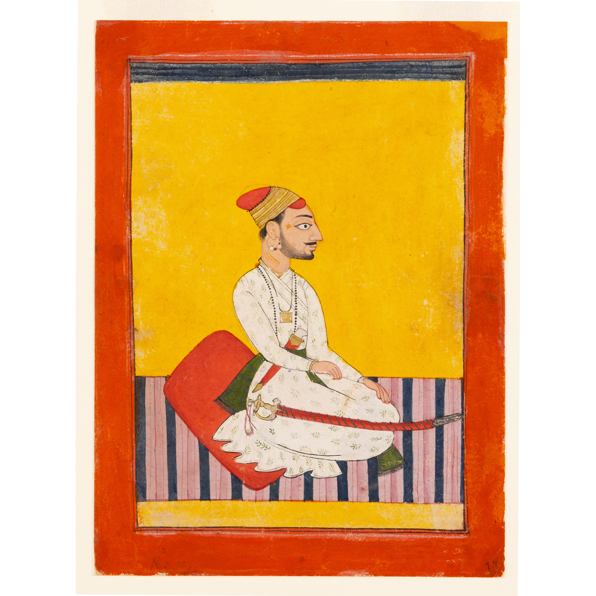 THE YOUNG RAJA HAMIR CHAND OF KANGRA (R. 1700-1747)