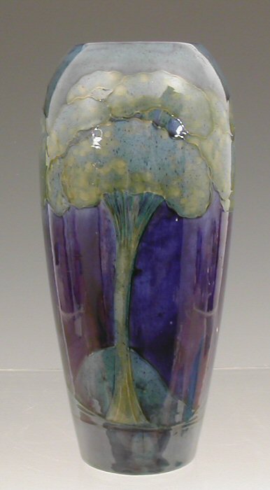 A Moorcroft cylindrical vase,