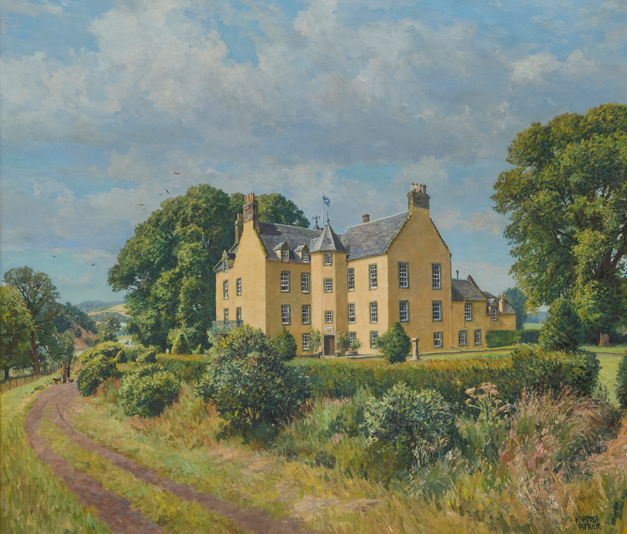 JAMES MCINTOSH PATRICK R.S.A., R.O.I., A.R.E., L.L.D. (SCOTTISH 1907-1998)