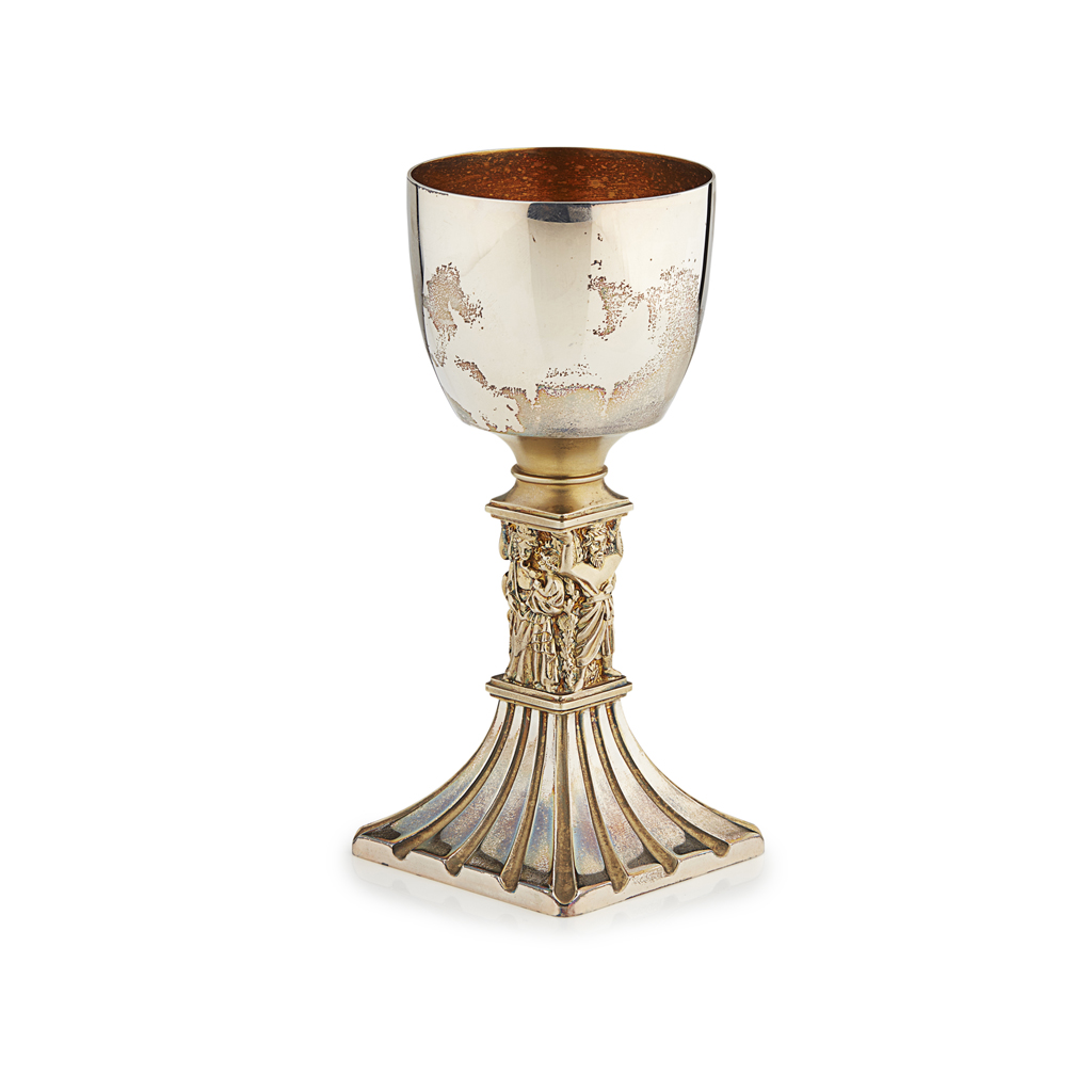 AURUM - Two silver gilt goblets
