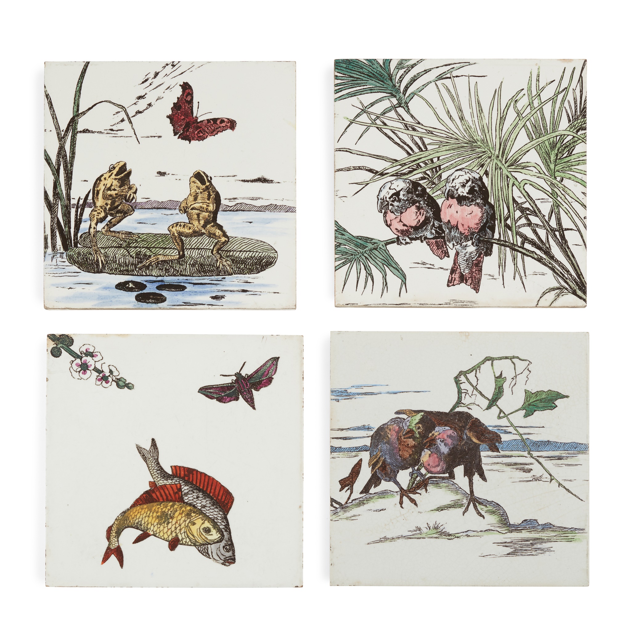 WILLIAM STEPHEN COLEMAN (1829-1904) FOR MINTON & CO.