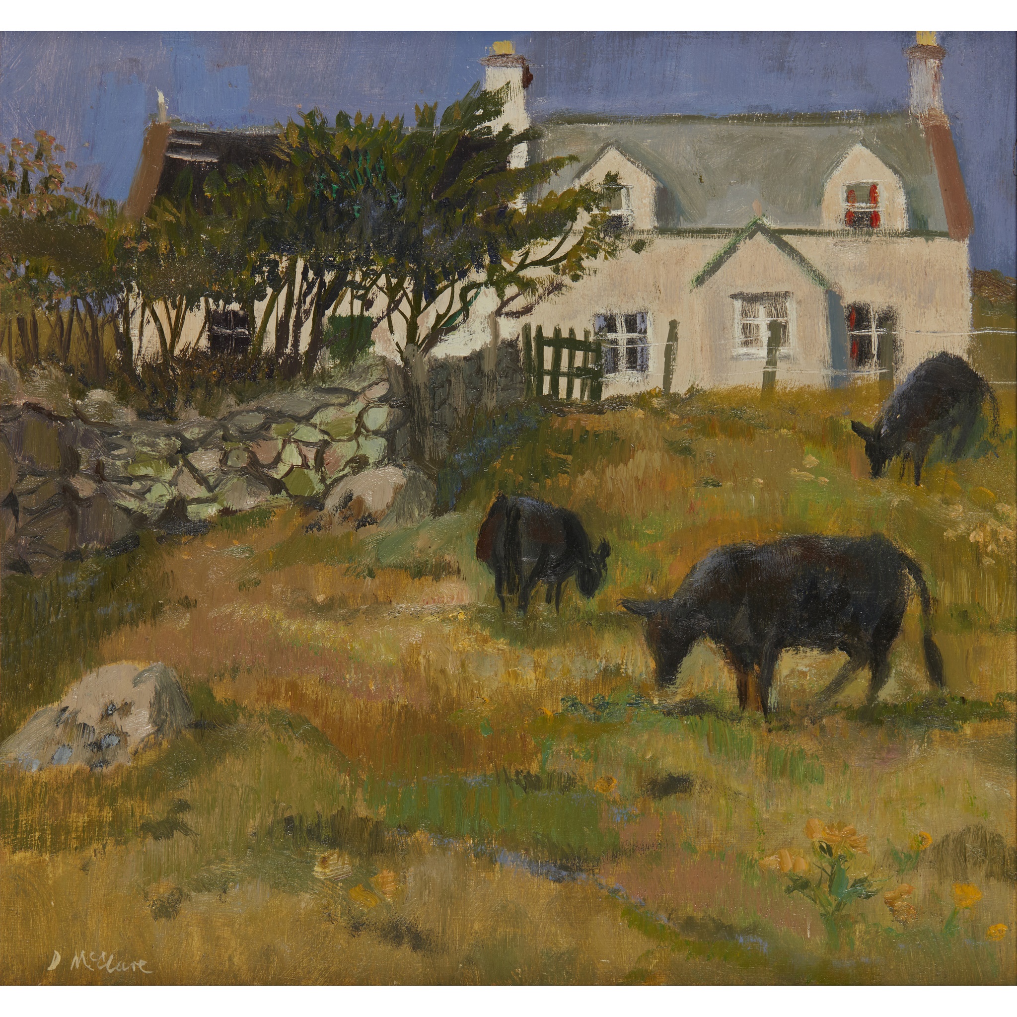 DAVID MCCLURE R.S.A., R.S.W. (SCOTTISH 1926-1998)