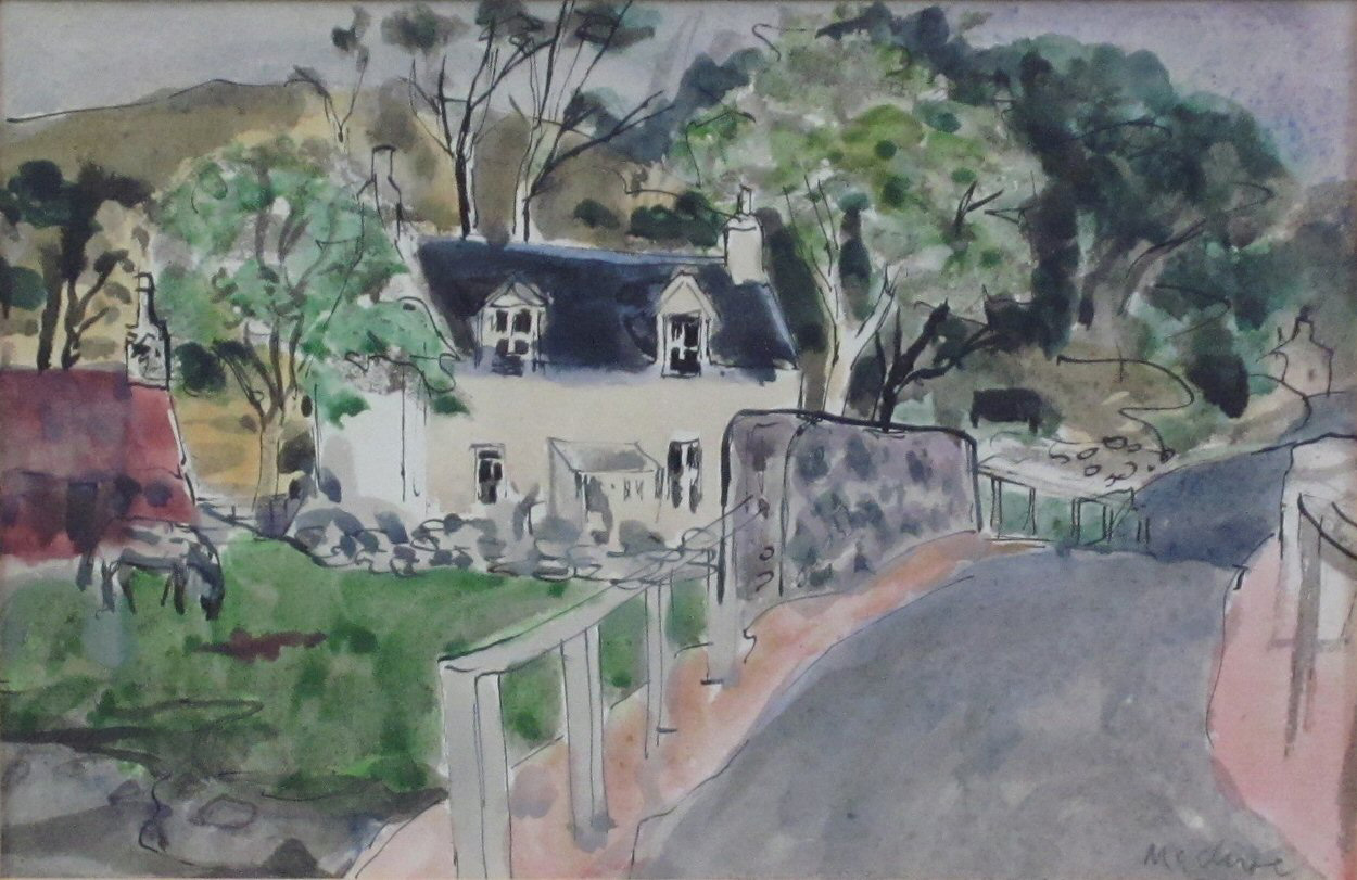 DAVID MCCLURE R.S.A., R.S.W. (SCOTTISH 1926-1998)