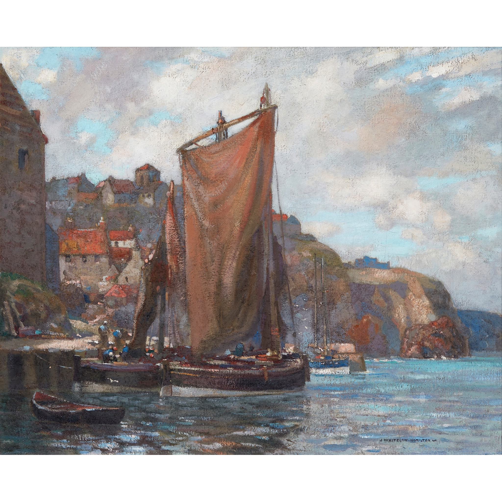 JAMES WHITELAW HAMILTON R.S.A.,R.S.W (SCOTTISH 1860-1932)