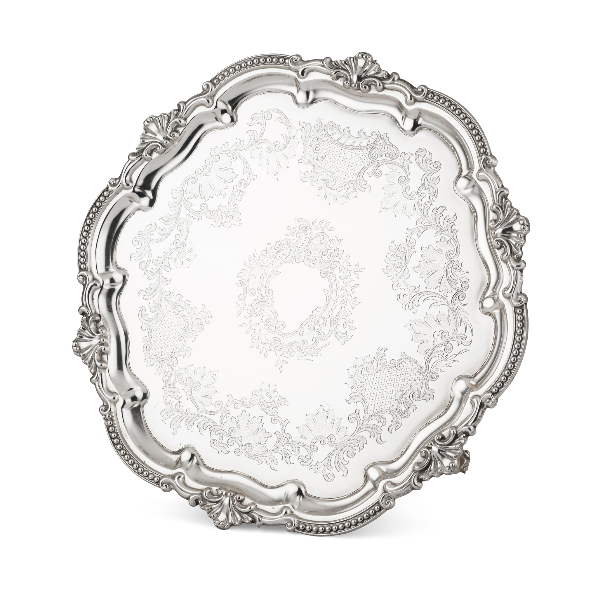 An Edwardian salver