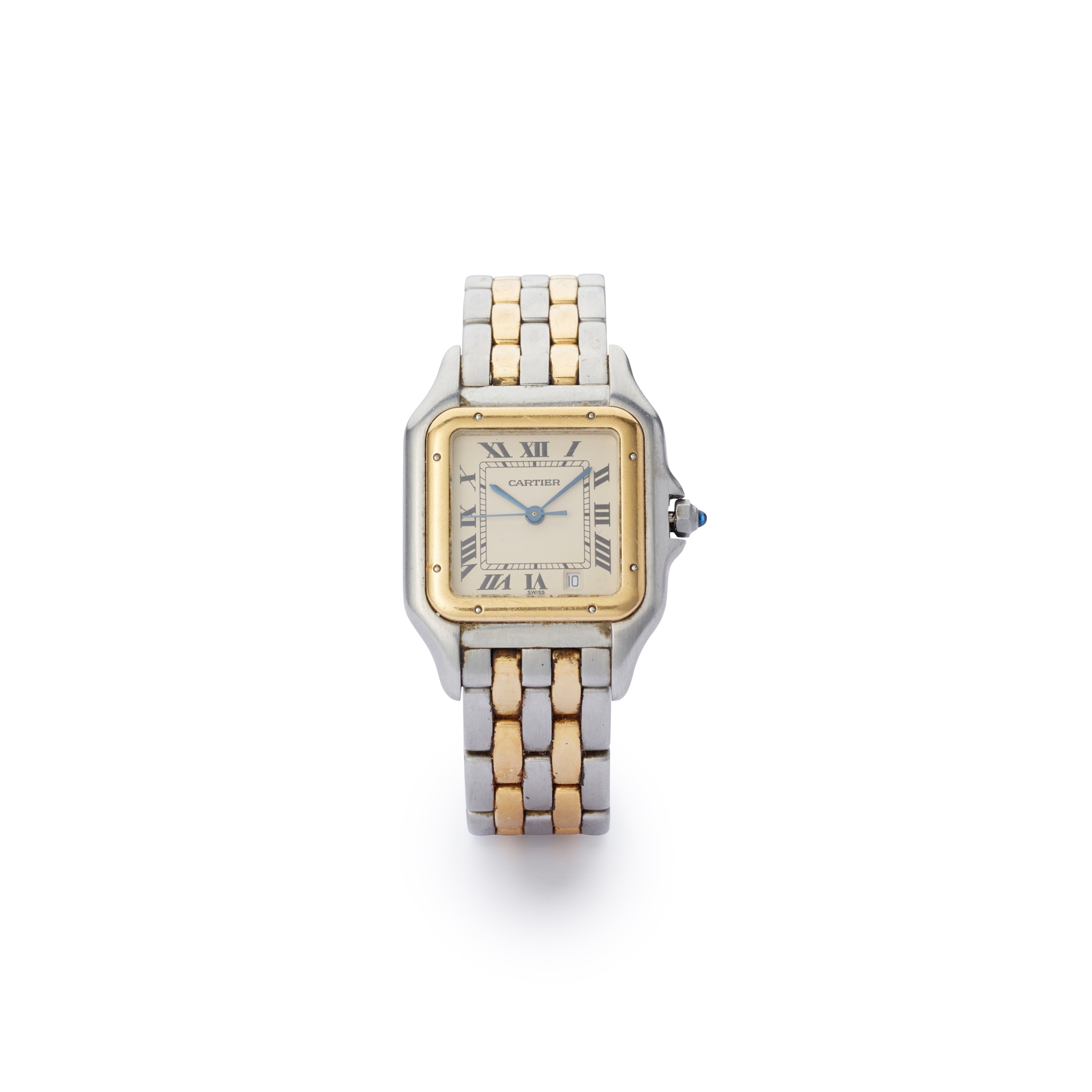 Cartier: a bi-colour wristwatch