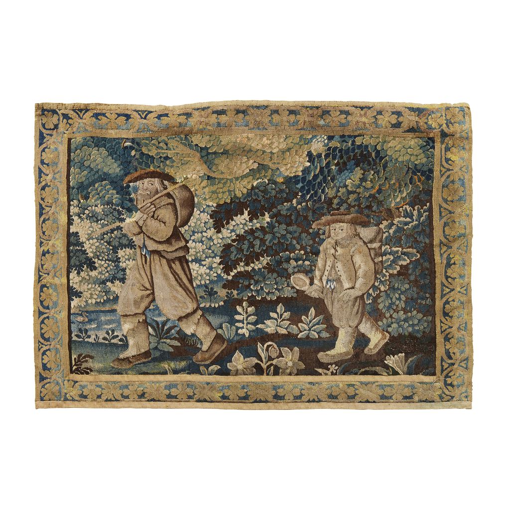 FLEMISH VERDURE TAPESTRY PANEL