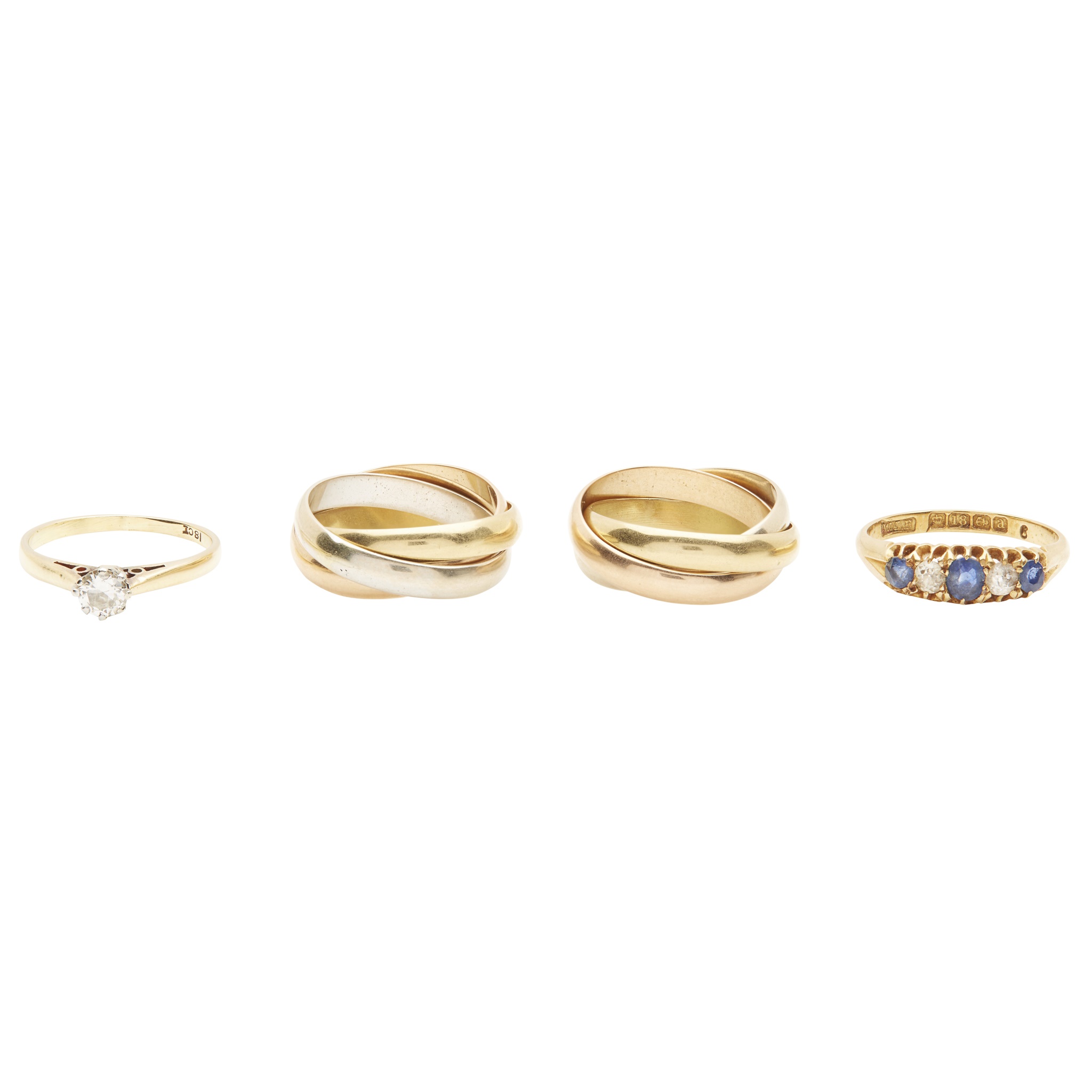 A collection of rings