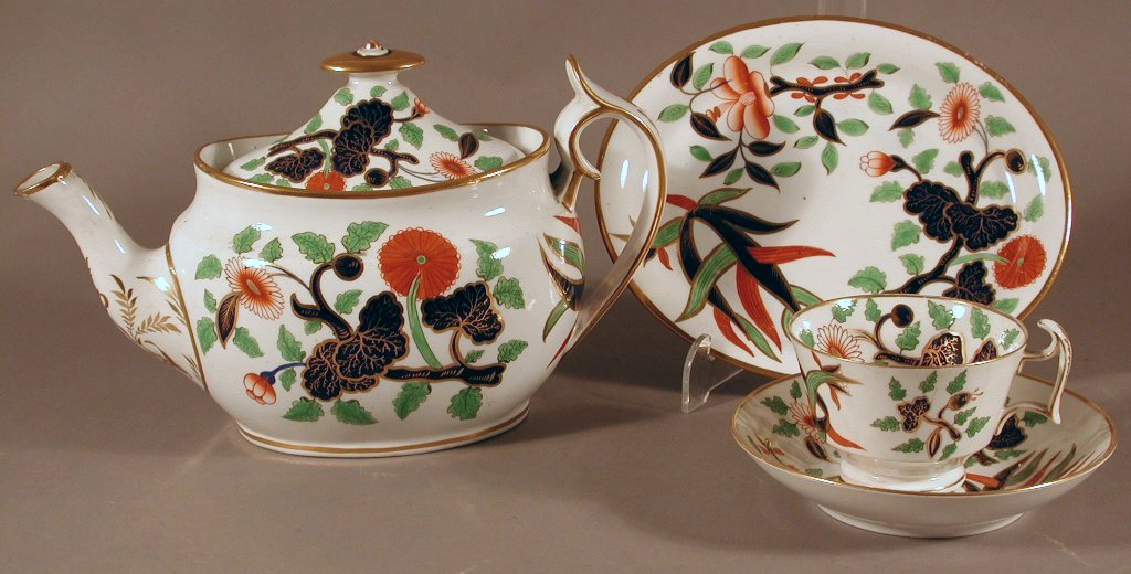 A Spode part tea service