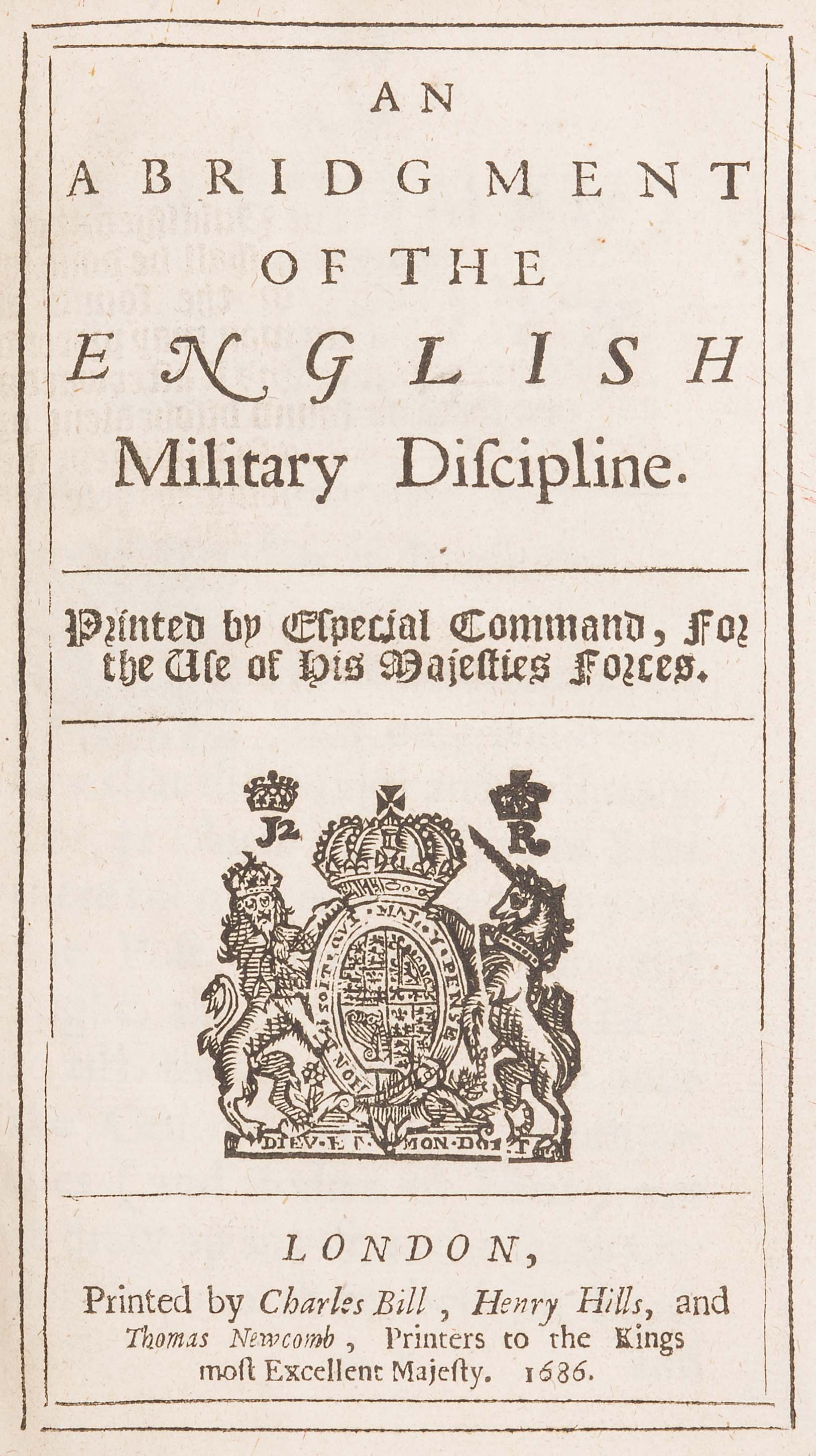 English military discipline