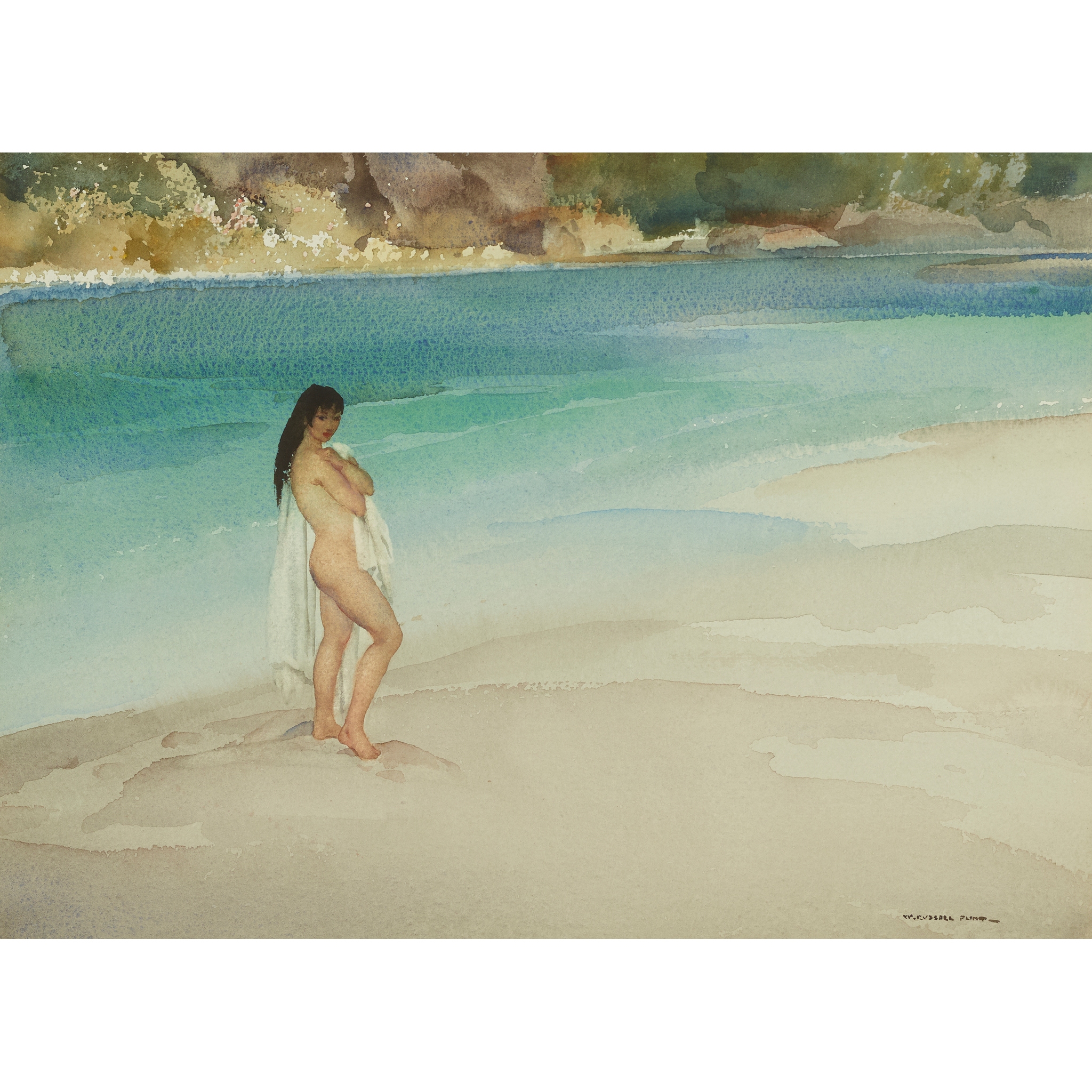 SIR WILLIAM RUSSELL FLINT P.R.A., P.R.W.S., R.S.W., R.O.I., R.E. (SCOTTISH 1880-1969)