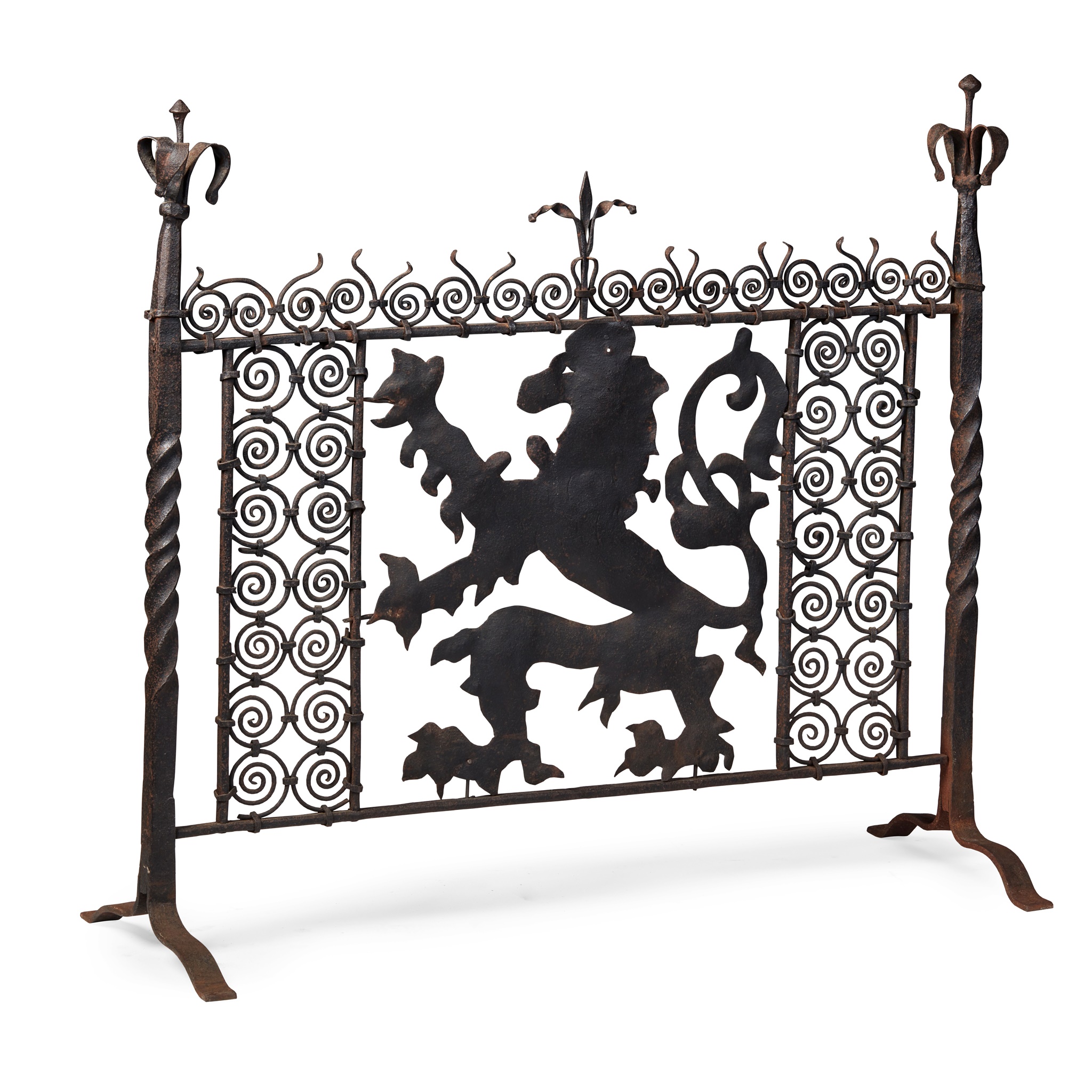 WROUGHT IRON FIRESCREEN