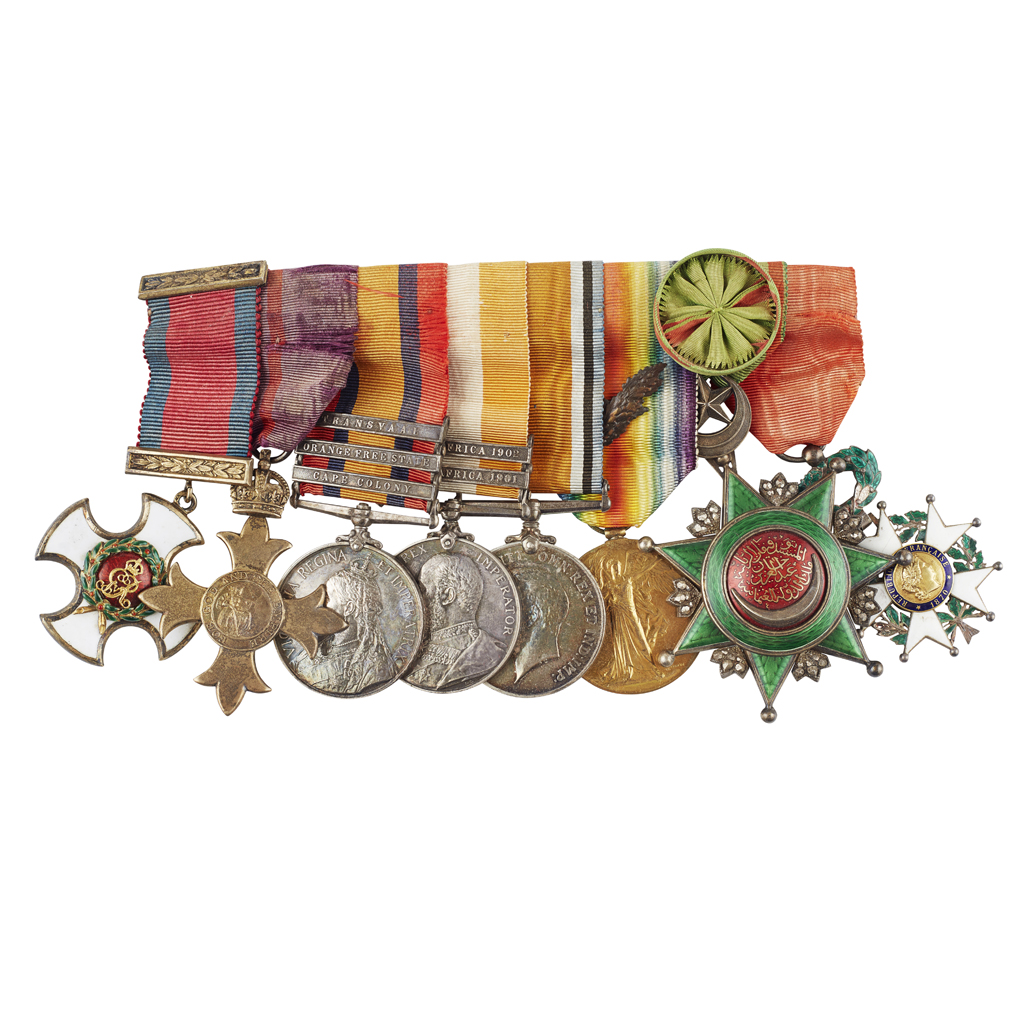 A group of eight to Lieutenant J R Bassett, Royal Berkshire Regiment ALTERATION