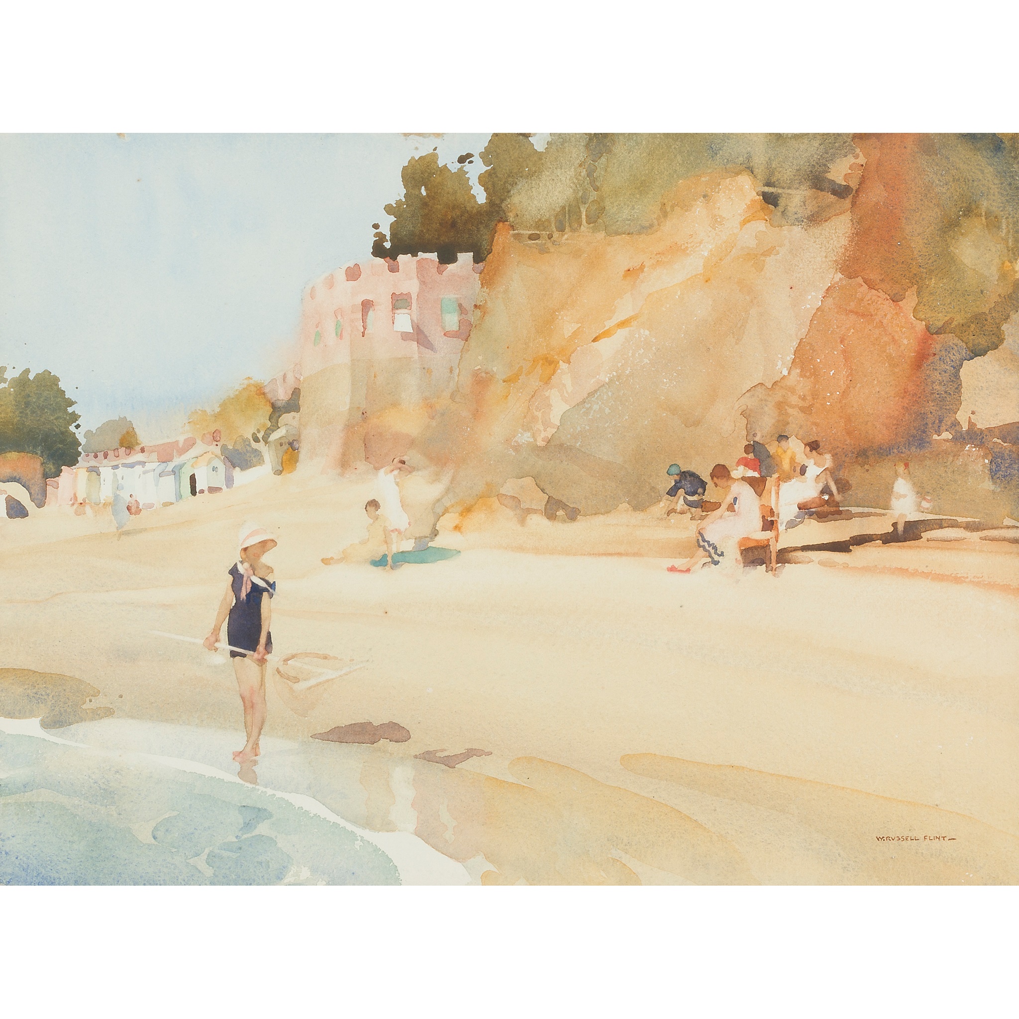 SIR WILLIAM RUSSELL FLINT P.R.A., P.R.W.S., R.S.W., R.O.I., R.E. (SCOTTISH 1880-1969)