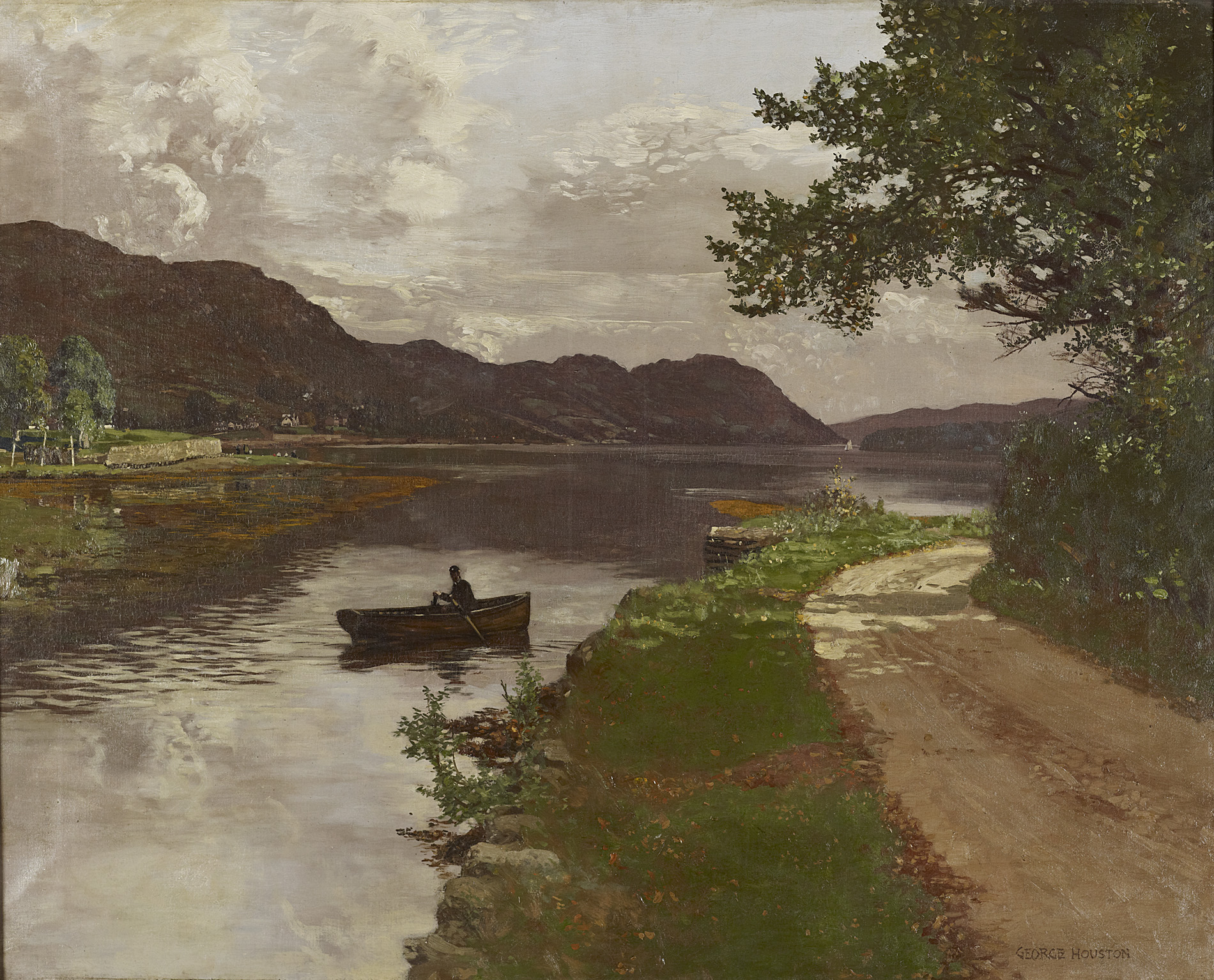 GEORGE HOUSTON R.S.A., R.S.W., R.I. (SCOTTISH 1869-1947)