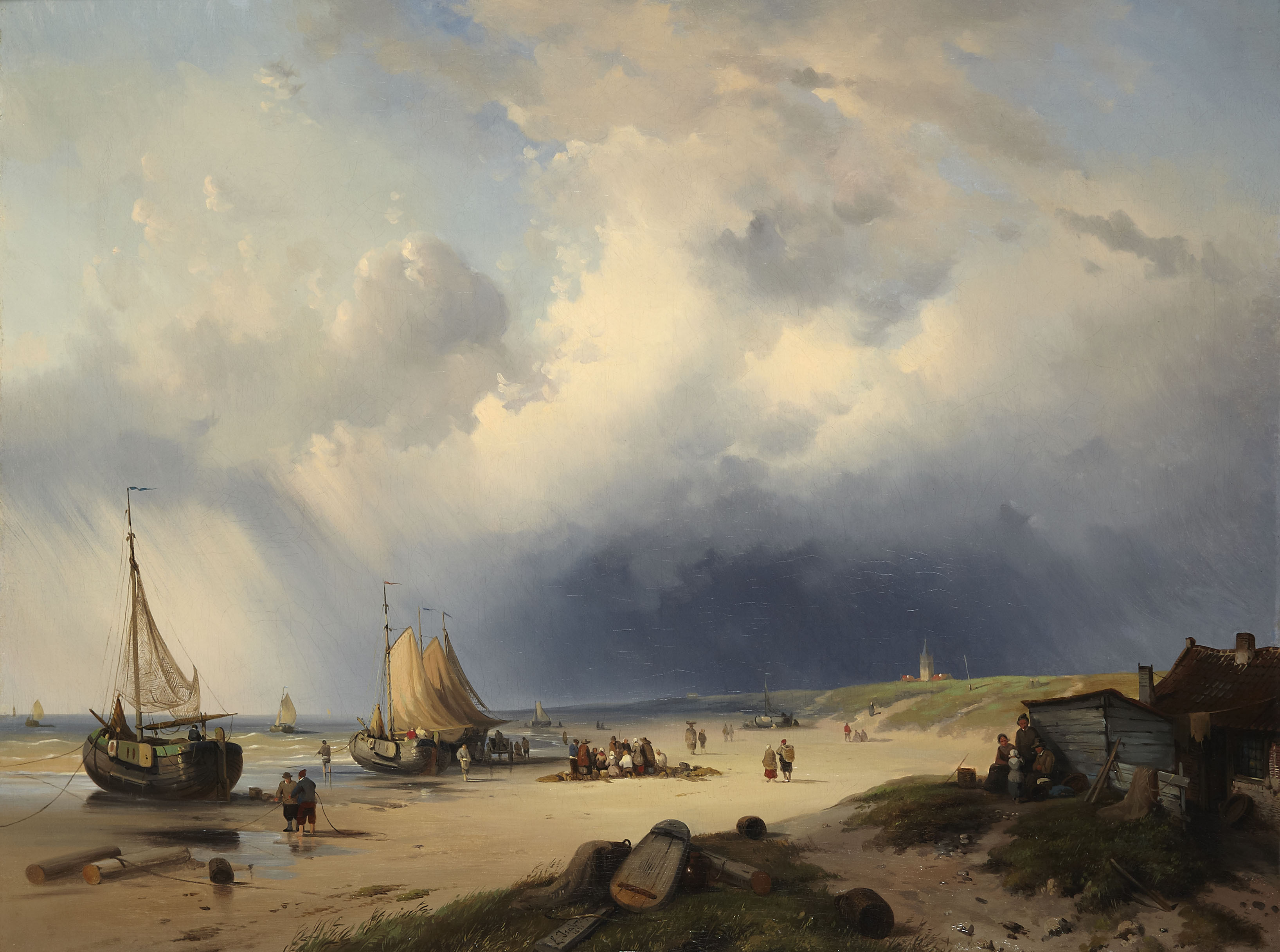 LOUIS GABRIEL EUGÈNE ISABEY (FRENCH 1803-1886)