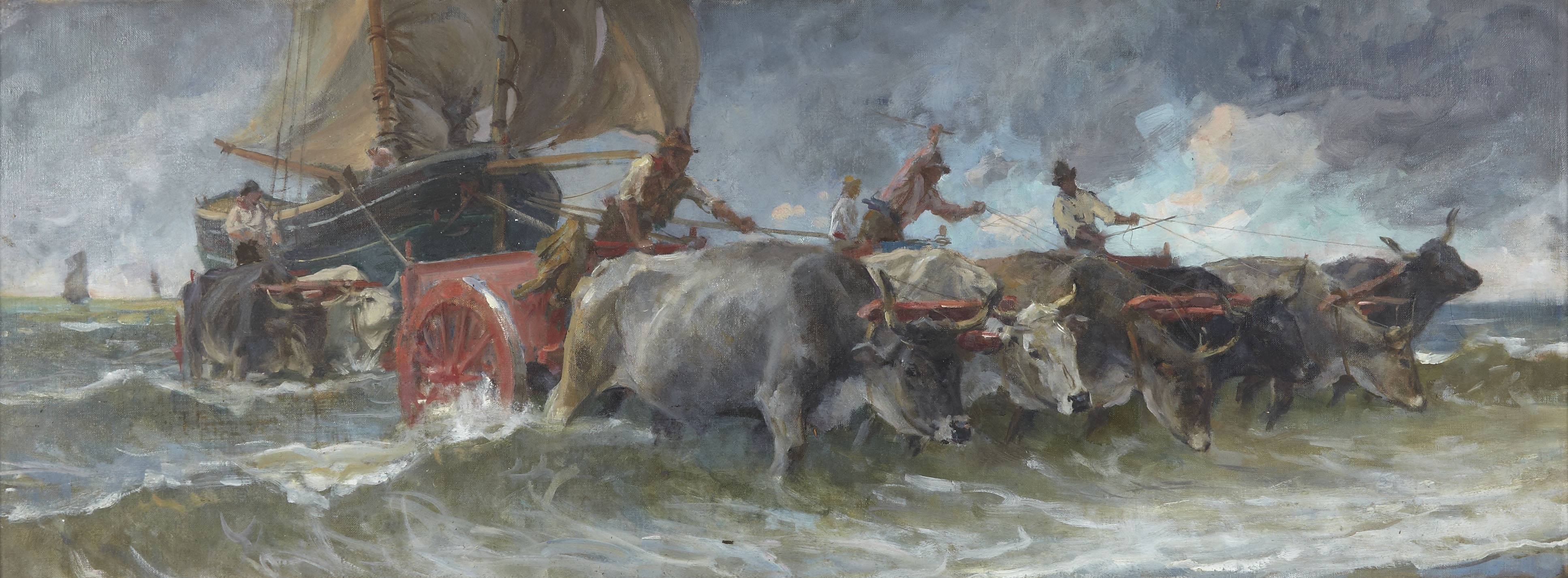 ARTHUR D. LEMON (1850-1912), FINISHED BY JOHN SINGER SARGENT R.A.