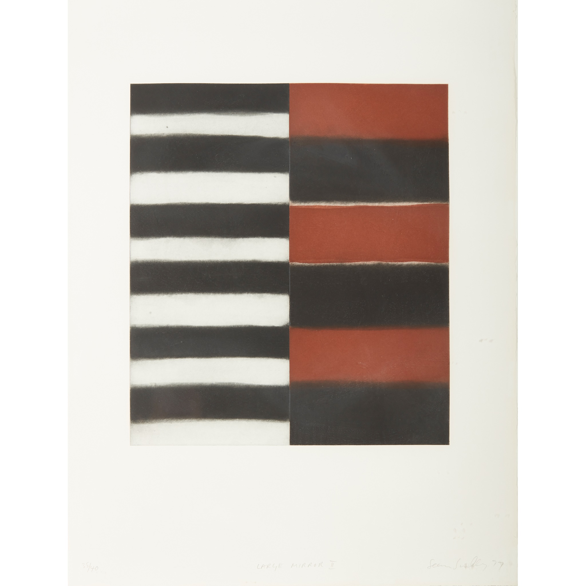 SEAN SCULLY R.A. (IRISH/AMERICAN 1945-)