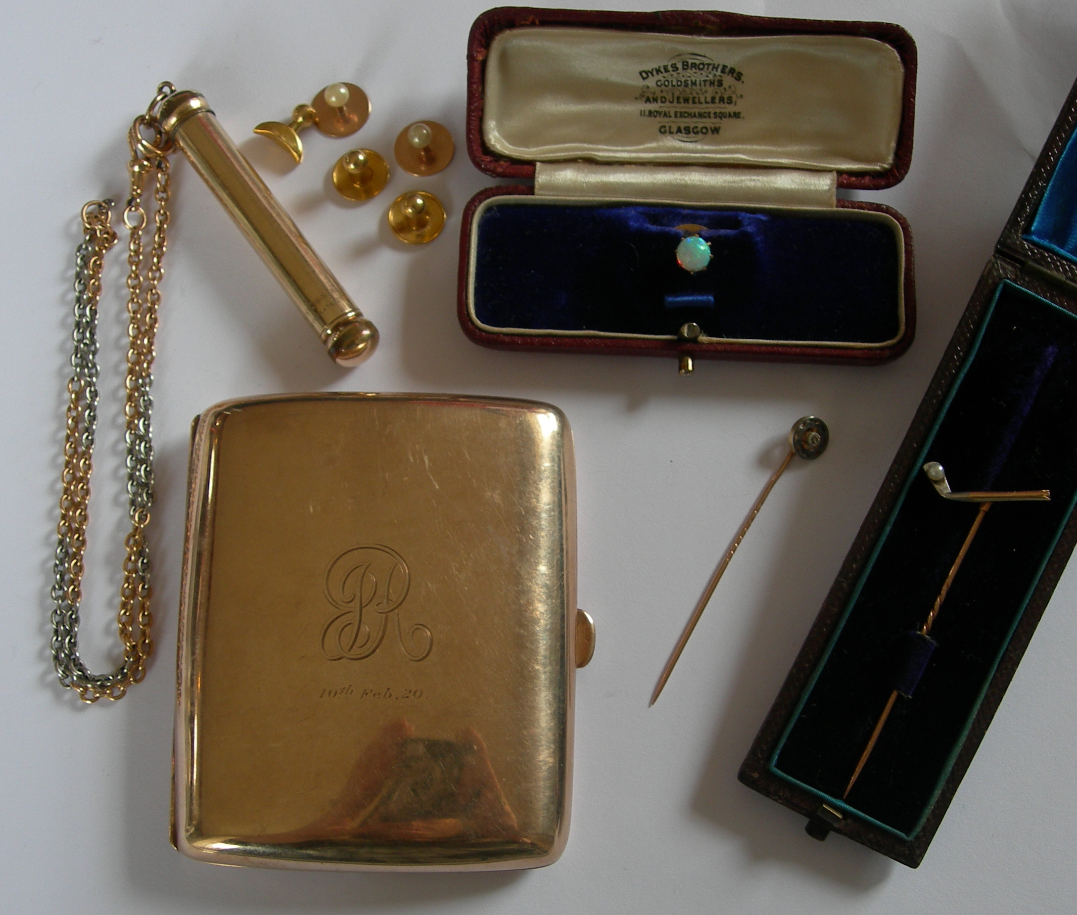 A collection of items,