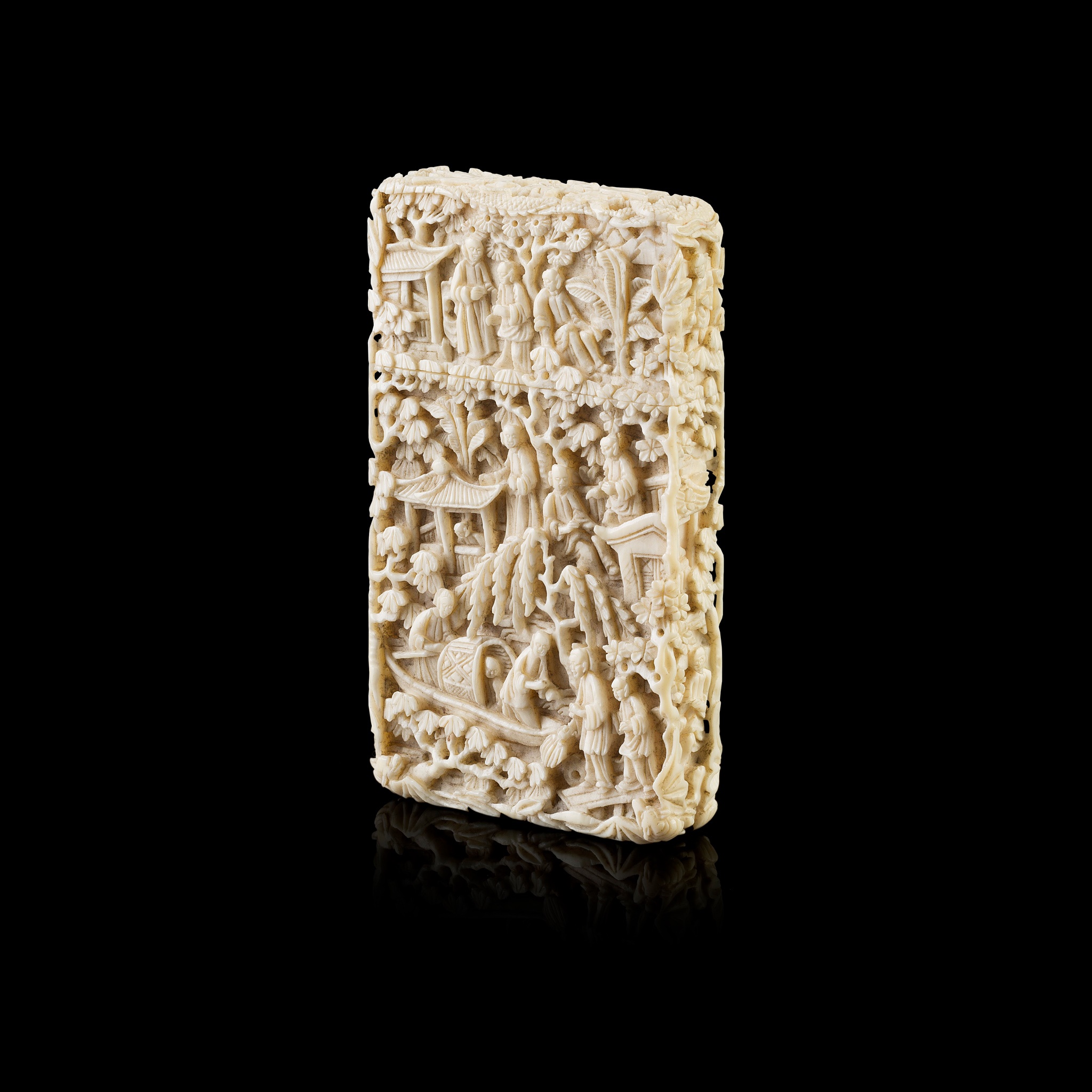 CANTON IVORY CARD CASE