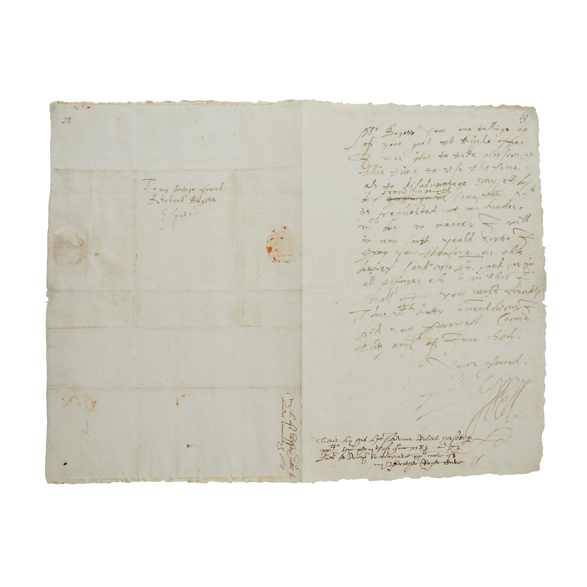 Essex, Robert Devereux, 2nd Earl of (1565-1601)