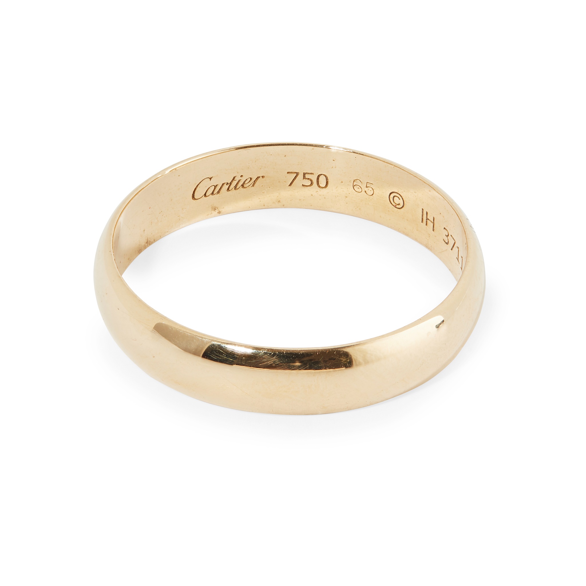 A wedding band, Cartier