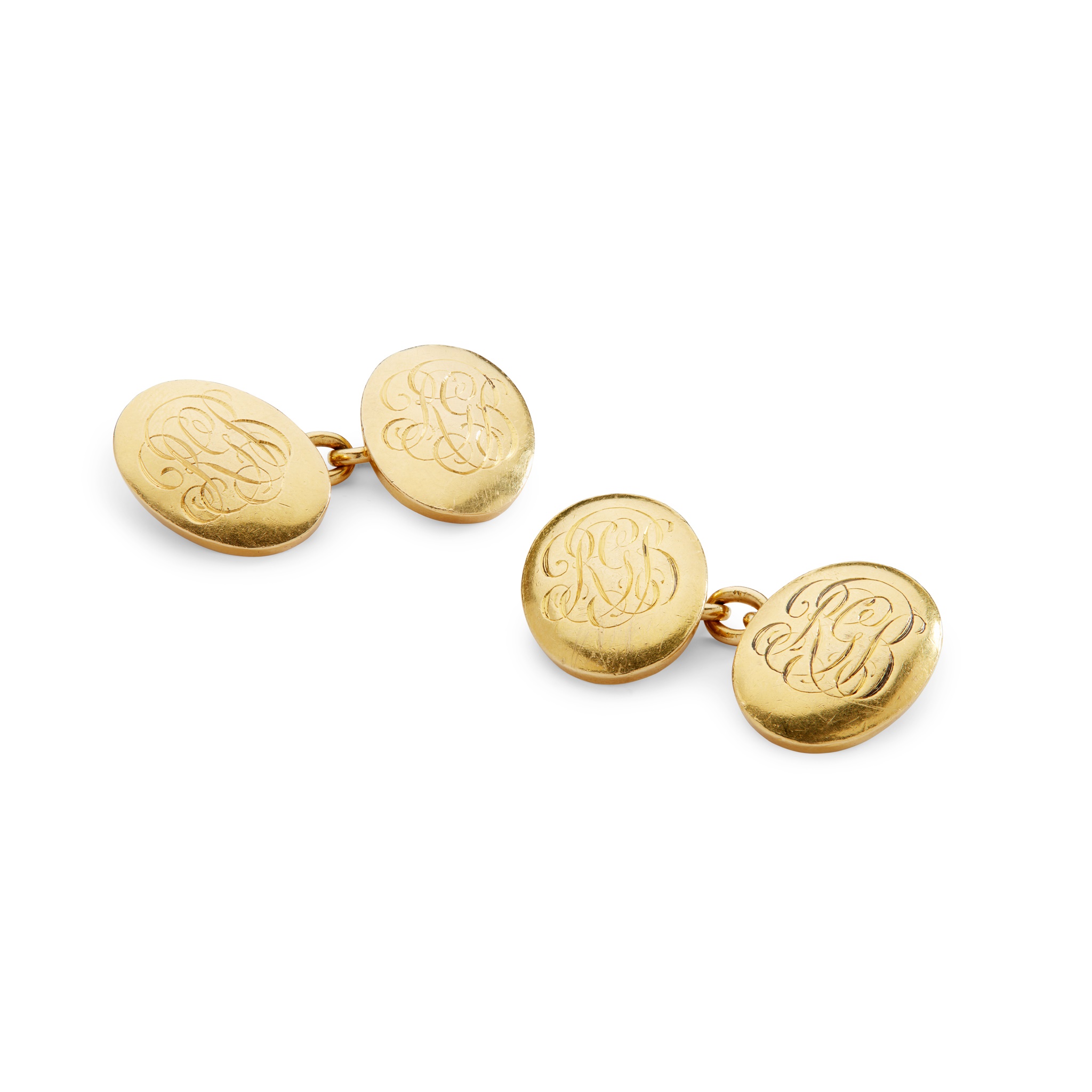 A pair of gentleman's cufflinks