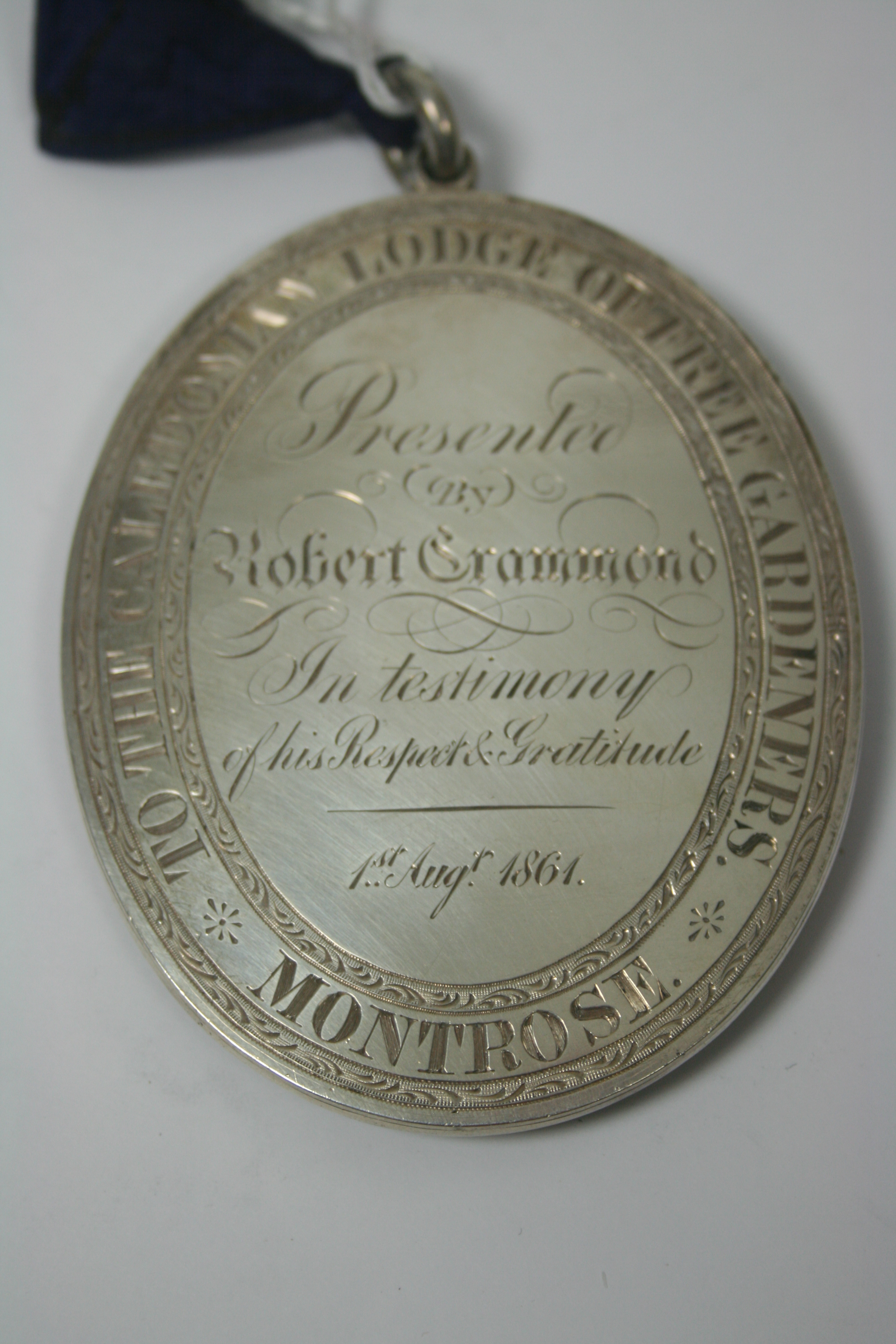 Montrose - a Scottish provincial Free Gardeners medal