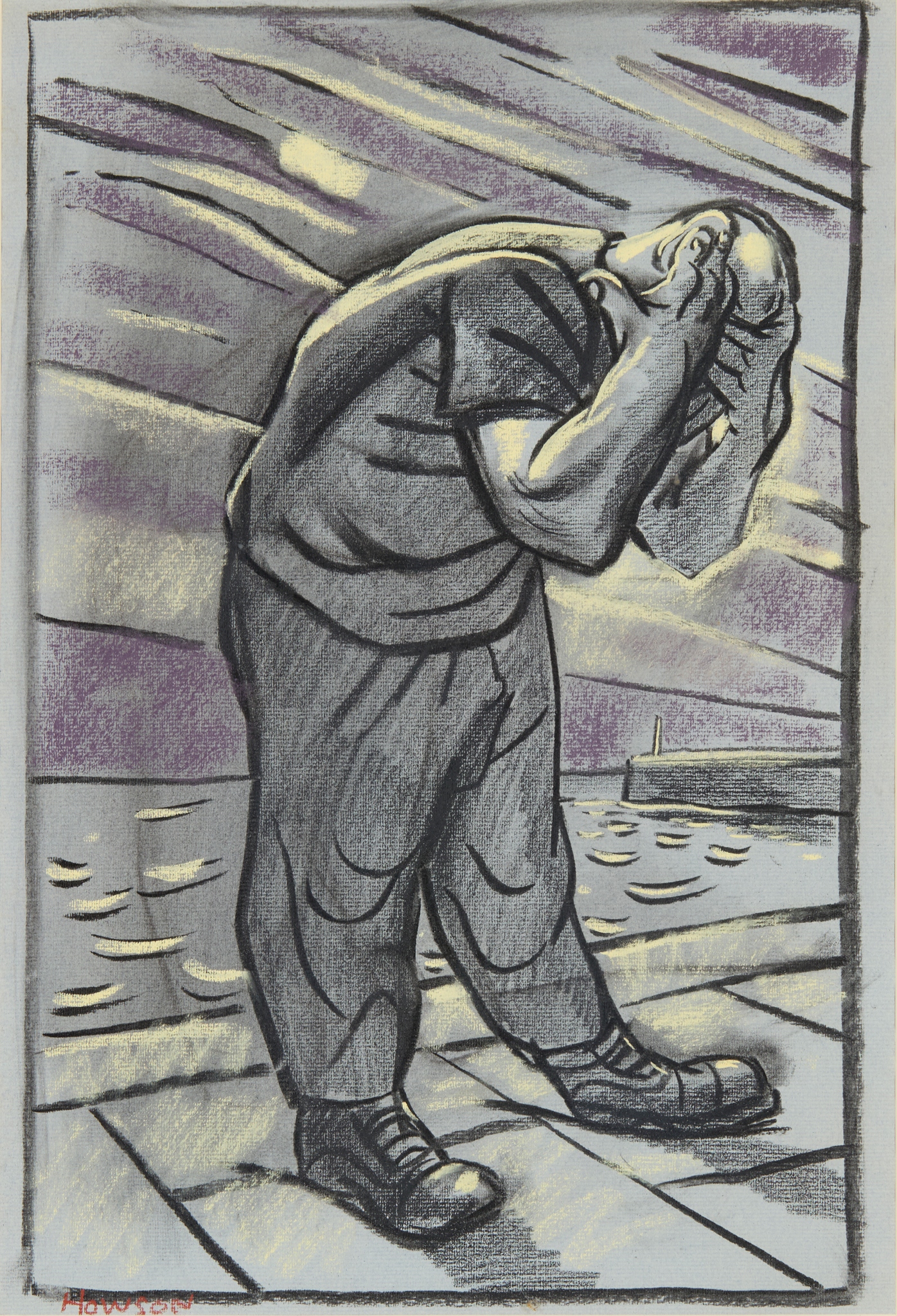 PETER HOWSON O.B.E. (SCOTTISH 1958-)