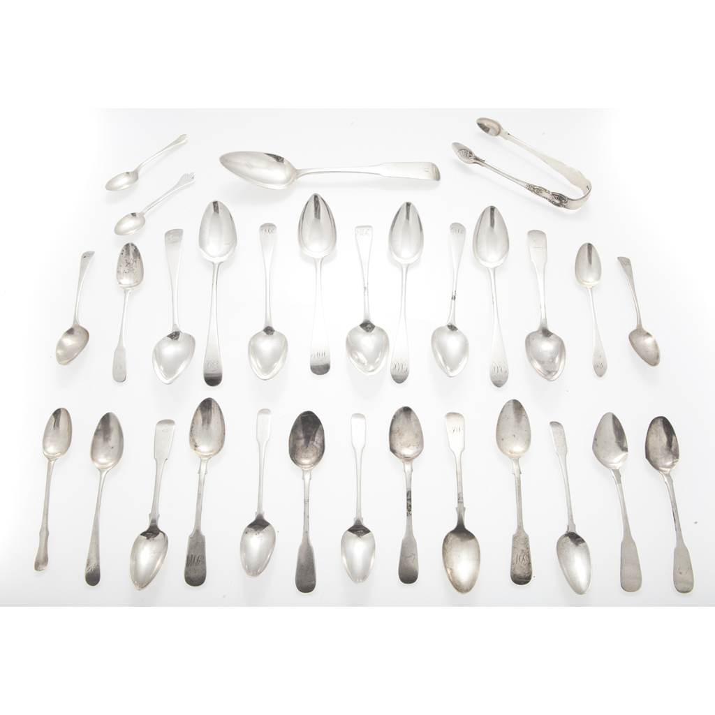 A collection of mixed spoons
