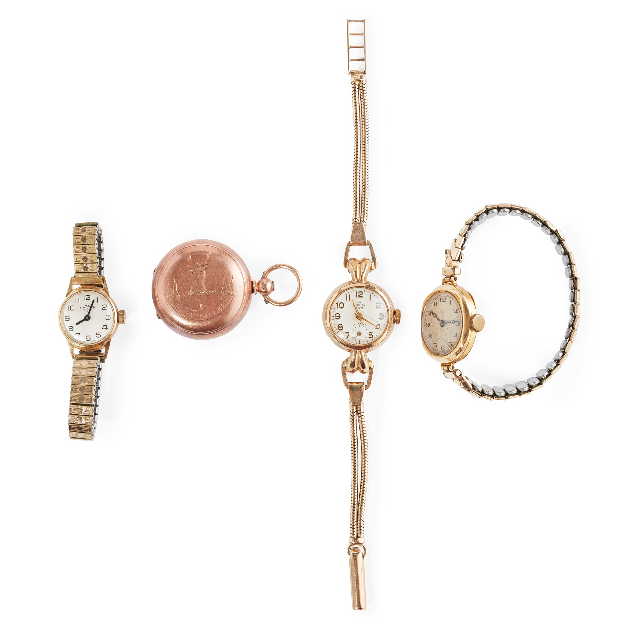 Three 20th century wrist watches