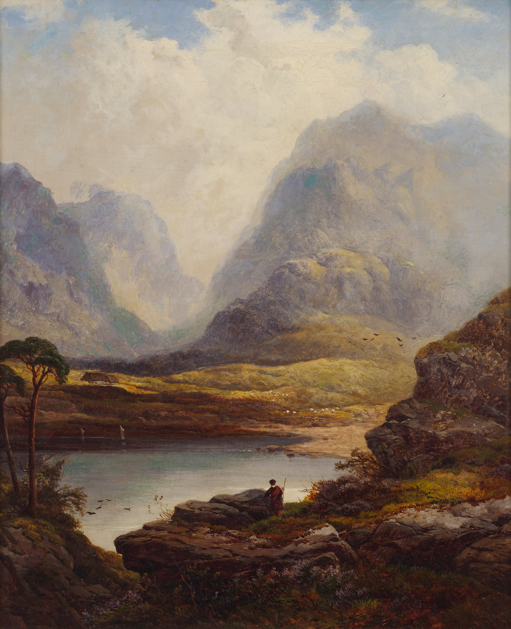 GEORGE BLACKIE STICKS (BRITISH 1843-1938)