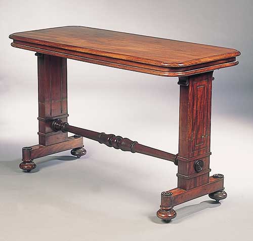 A Regency mahogany metamorphic dumb waiter