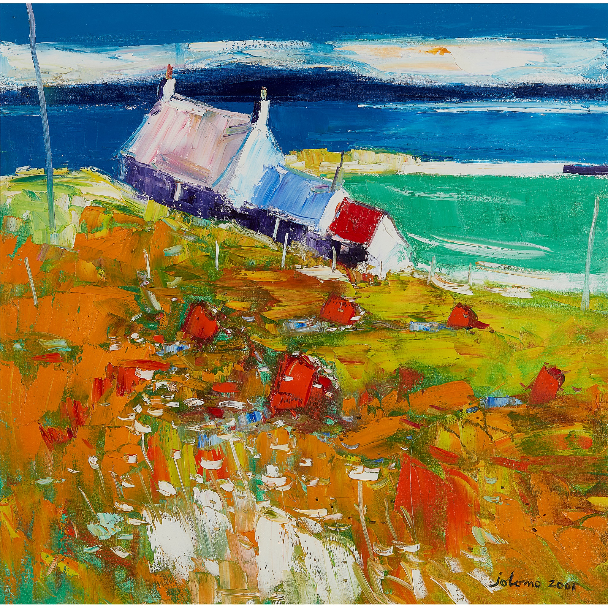 John Lowrie Morrison (Jolomo) O.B.E. (Scottish B.1948)