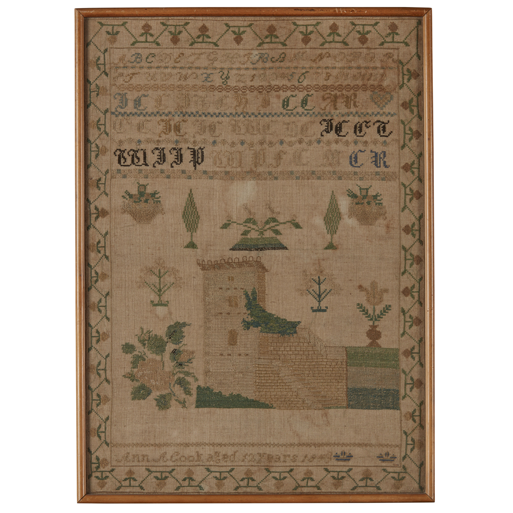 THREE EARLY VICTORIAN NEEDLEWORK SAMPLERS