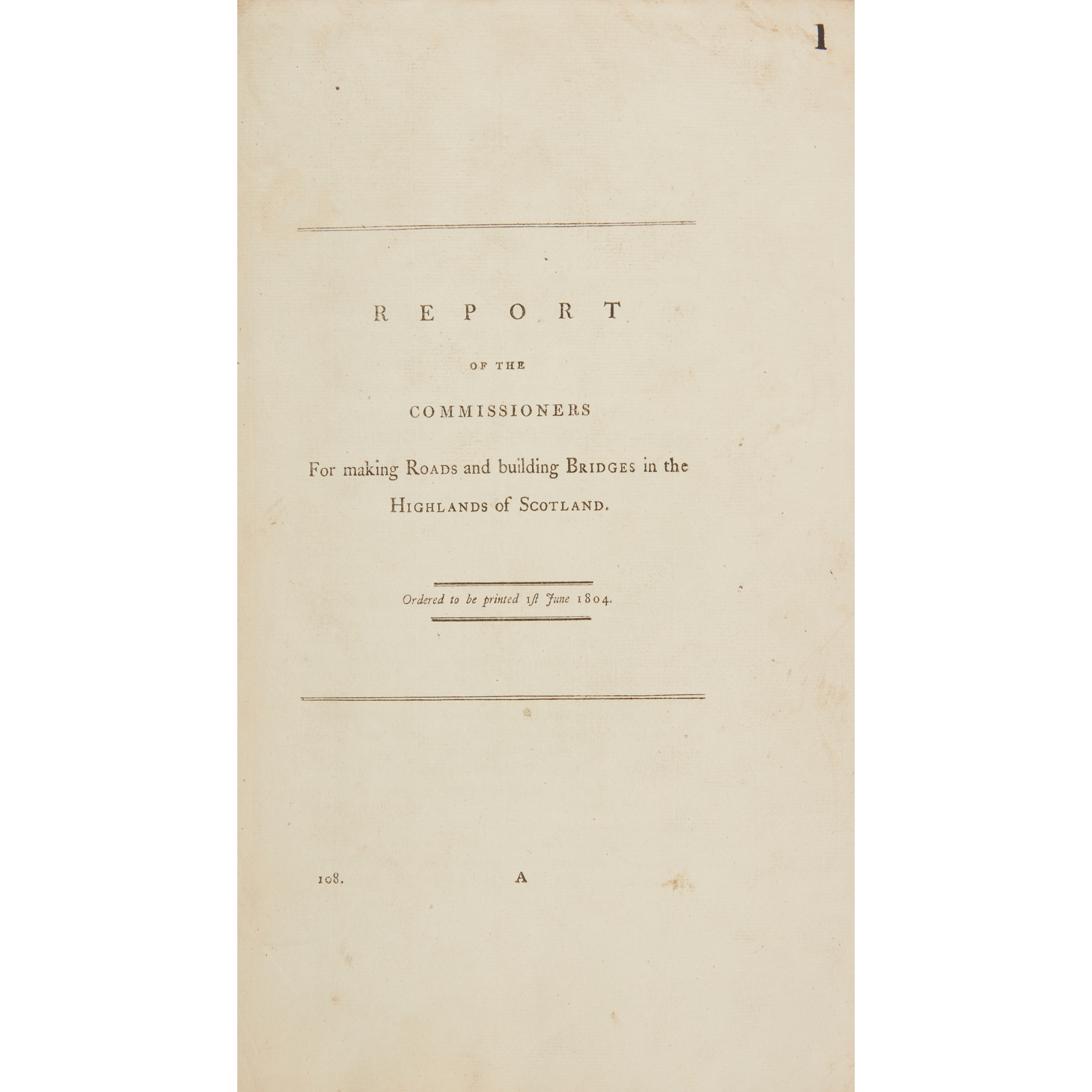 Highland Roads and Bridges