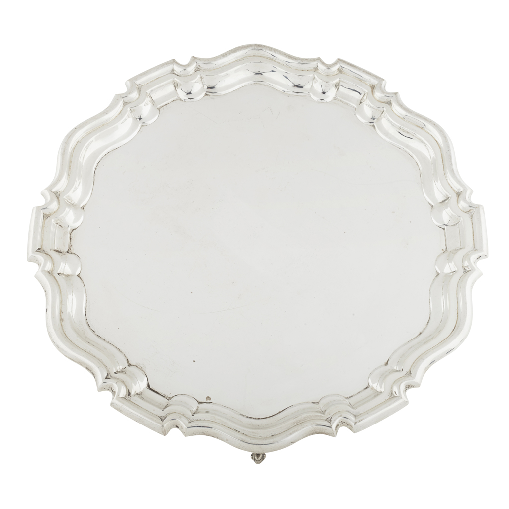 An Edwardian salver
