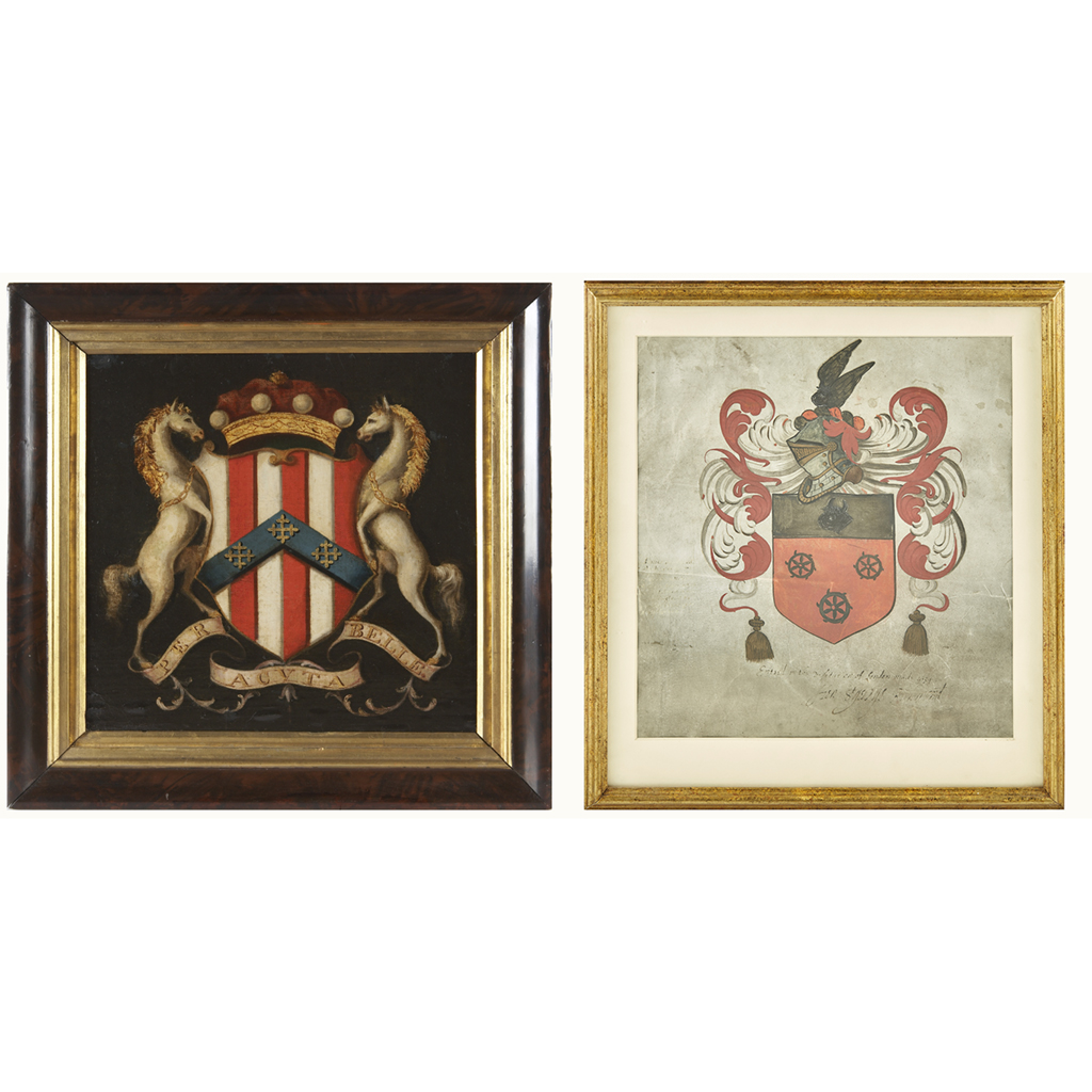 PAINTED COAT OF ARMS