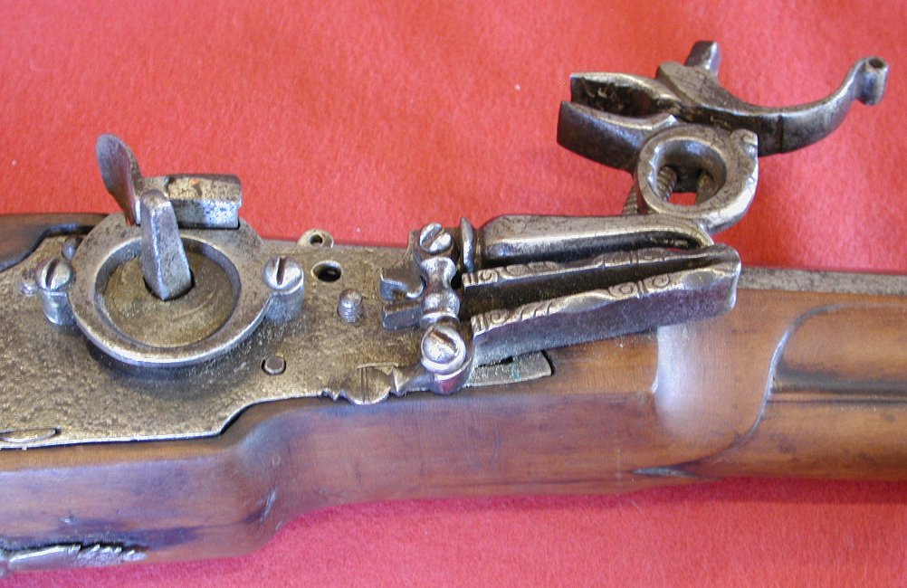 A German late 17th century wheel lock sporting gun