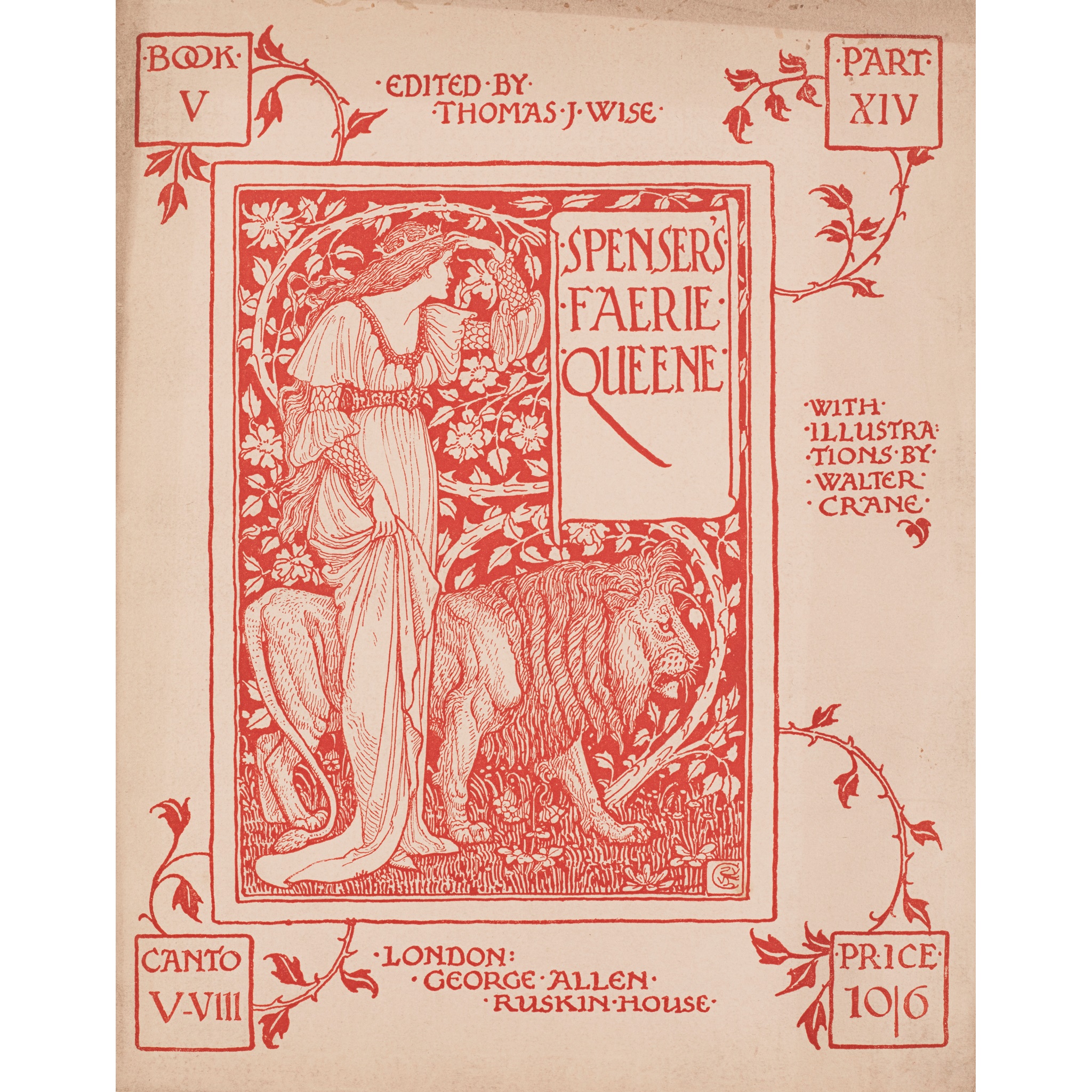 Spenser, Edmund - Walter Crane, illustrator