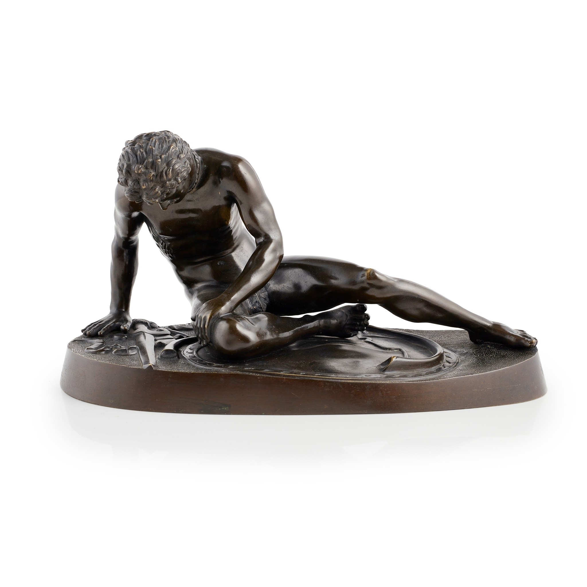 AFTER THE ANTIQUE, BRONZE FIGURE OF THE DYING GAUL