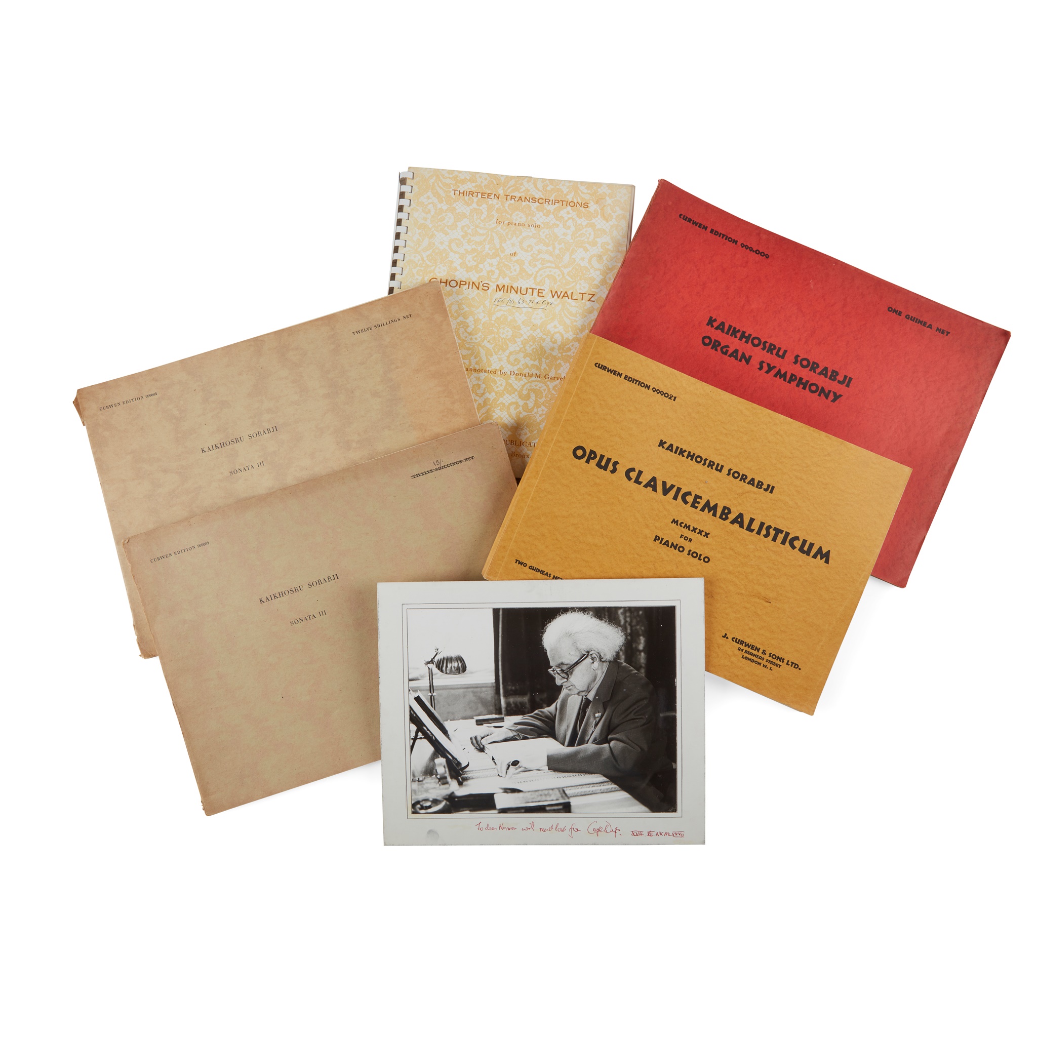 Sorabji, Kaikhosru and Norman Peterkin SALEROOM NOTICE: PLEASE NOTE THE REVISED DESCRIPTION