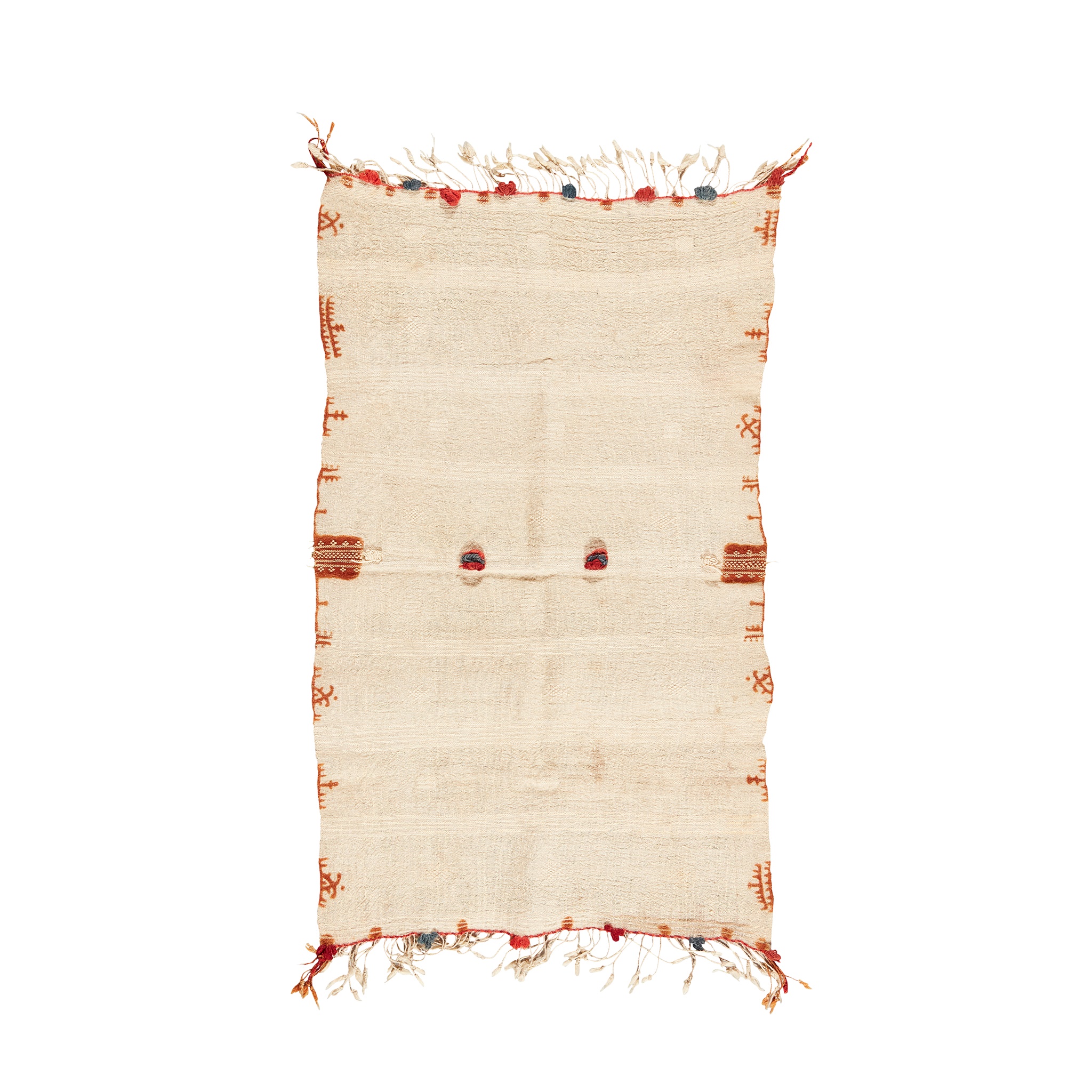 PAIR OF HIGH ATLAS WOMENS SHAWLS, IZAR