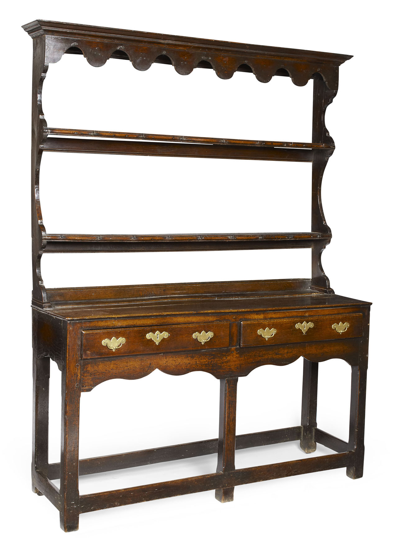 GEORGE III OAK DRESSER