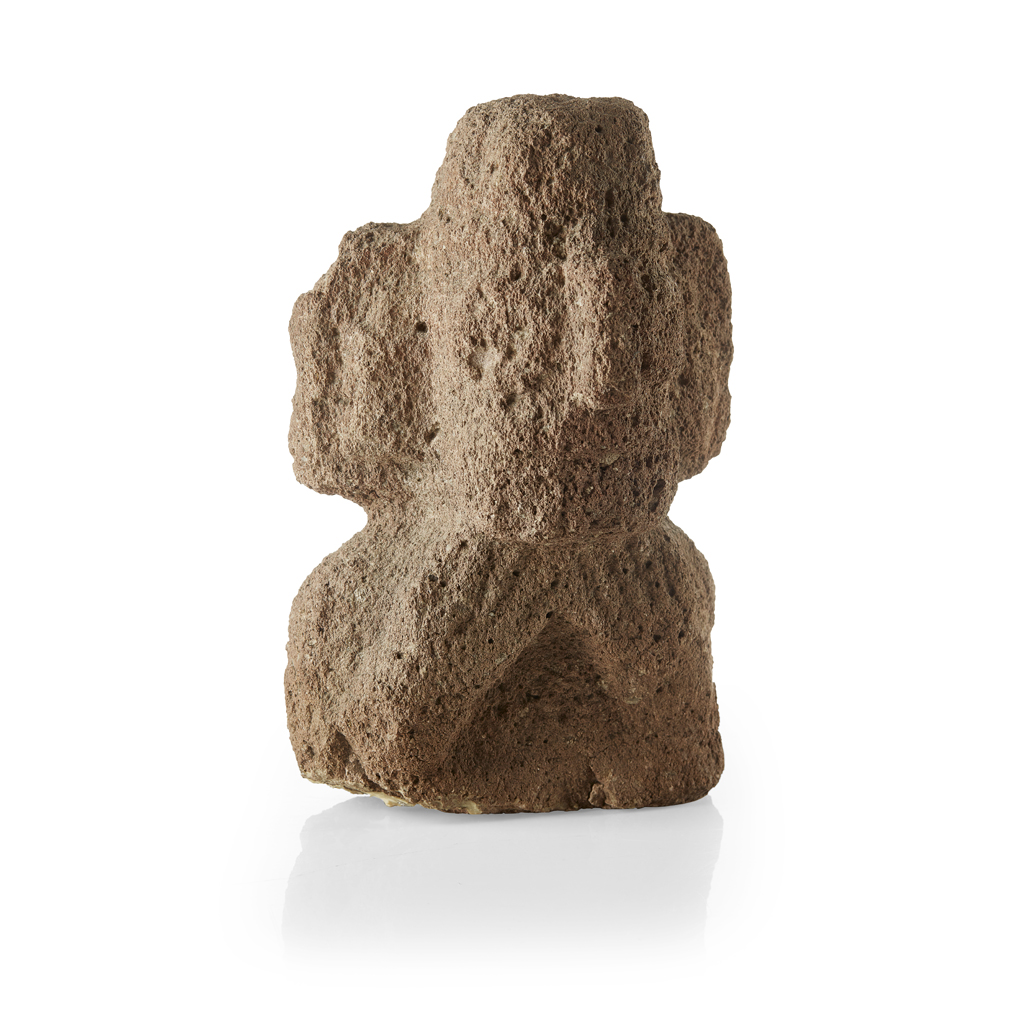 SEVEN PRE-COLOMBIAN STYLE STONE DEITIES