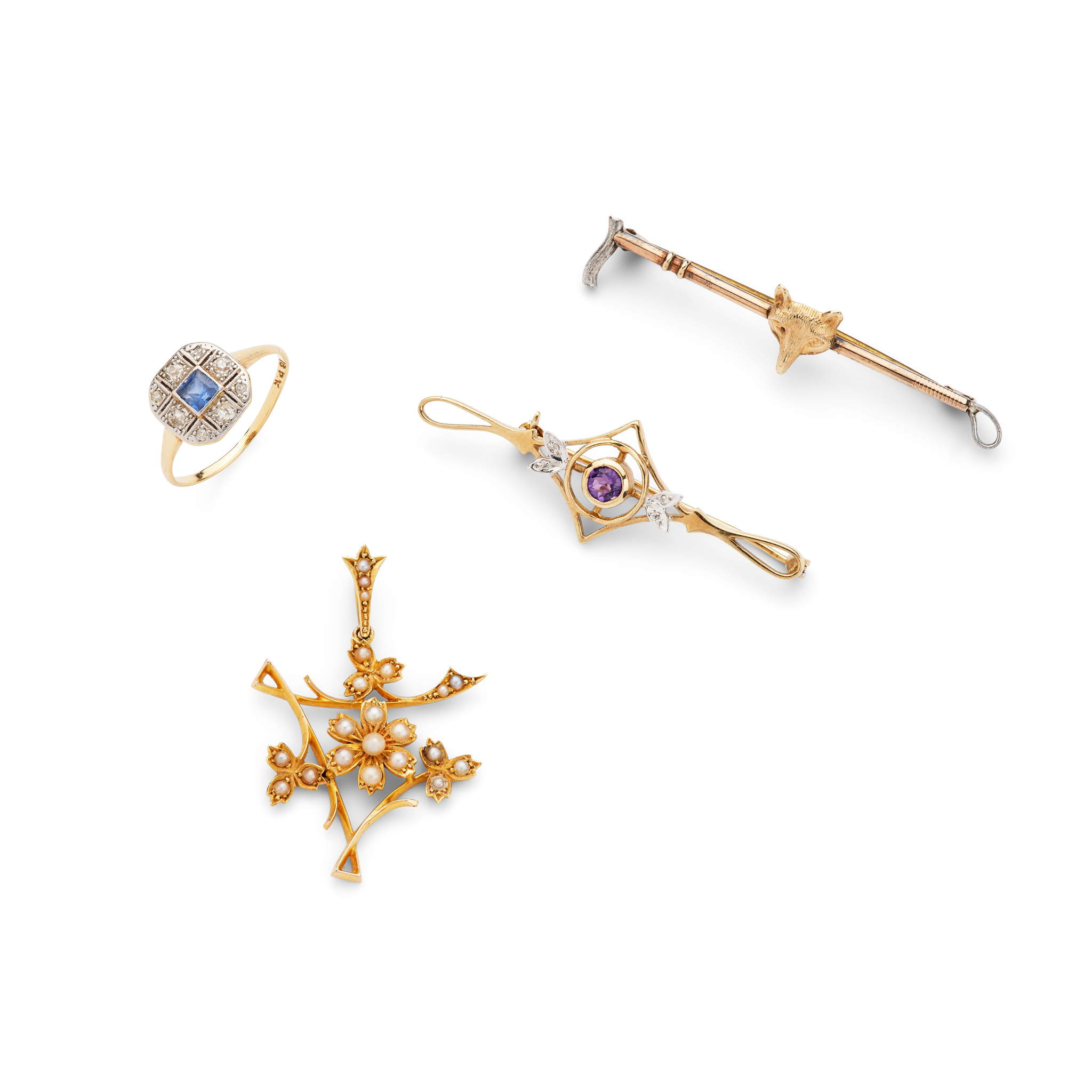 A collection of jewellery