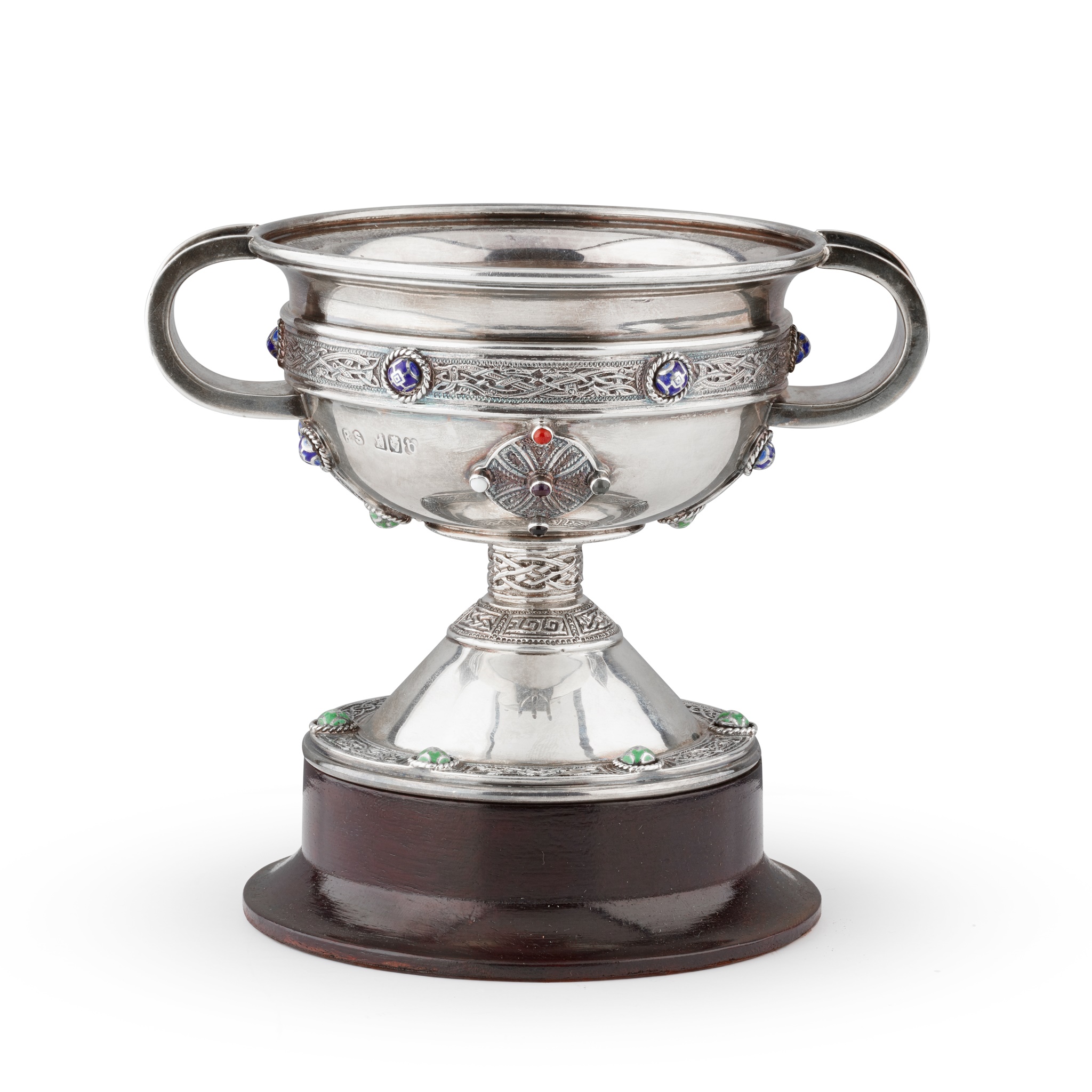 A George V reproduction twin-handled Ardagh Chalice