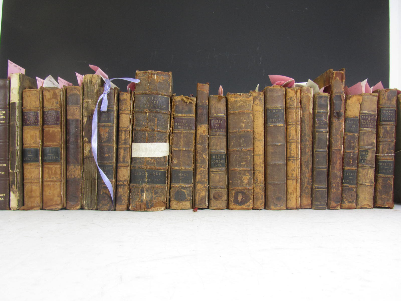 Eighteenth century British medicine, including Andry de Boisregard, Nicolas